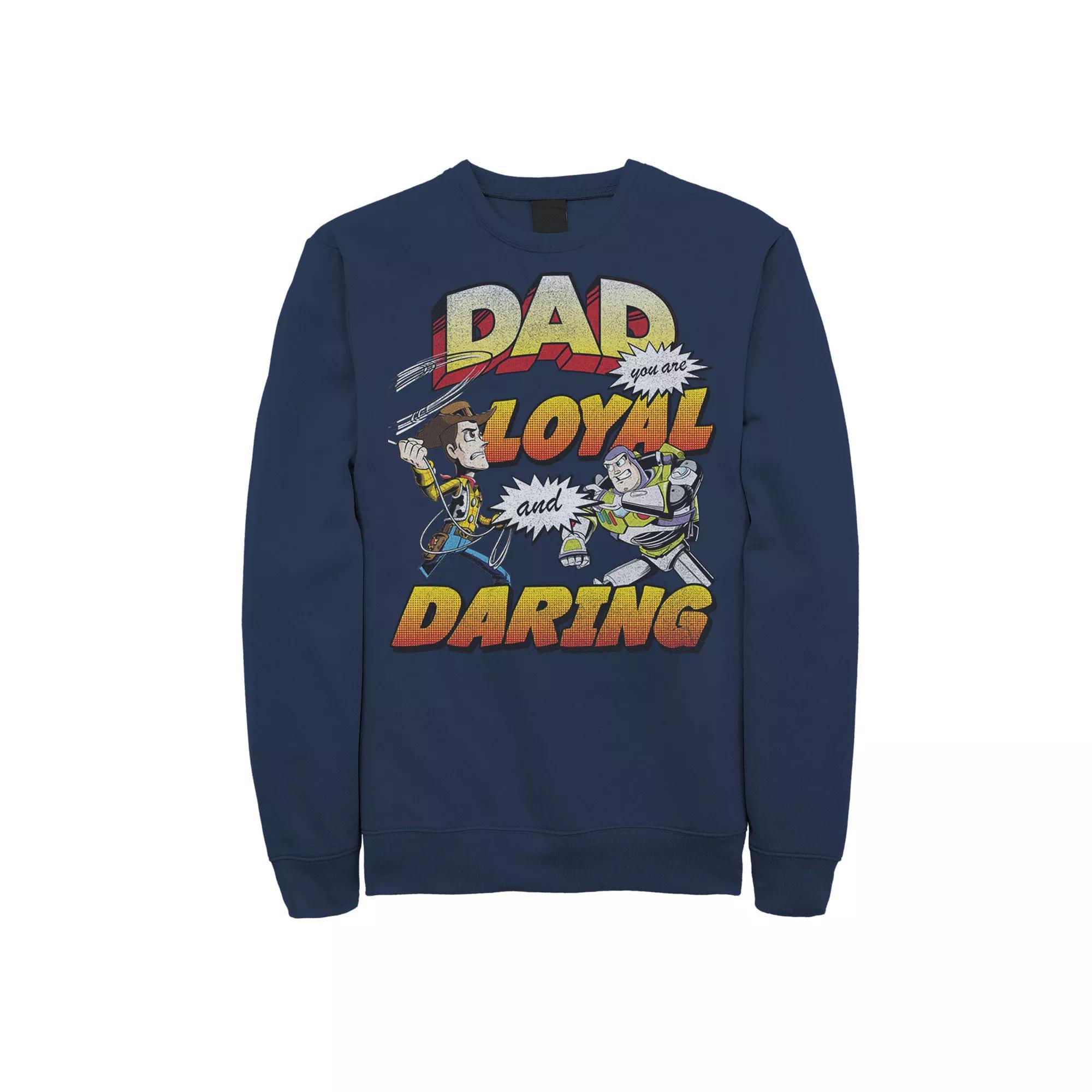 Disney / Pixar's Finding Dory Nemo Men's Rainbow Reef Sweatshirt, Size: 3XL, Black Product Image