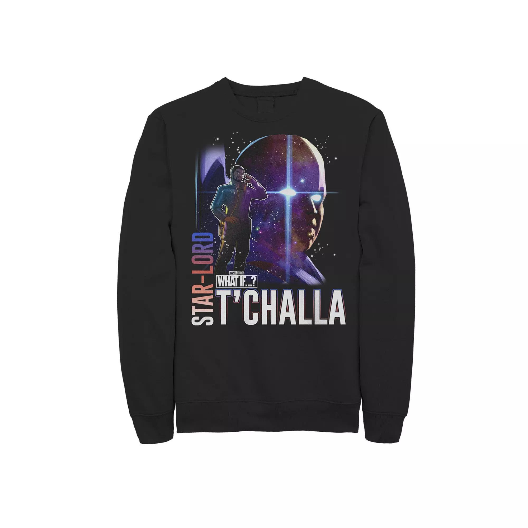 Men's Marvel Avengers A Team Sweatshirt, Size: XXL, Black Product Image