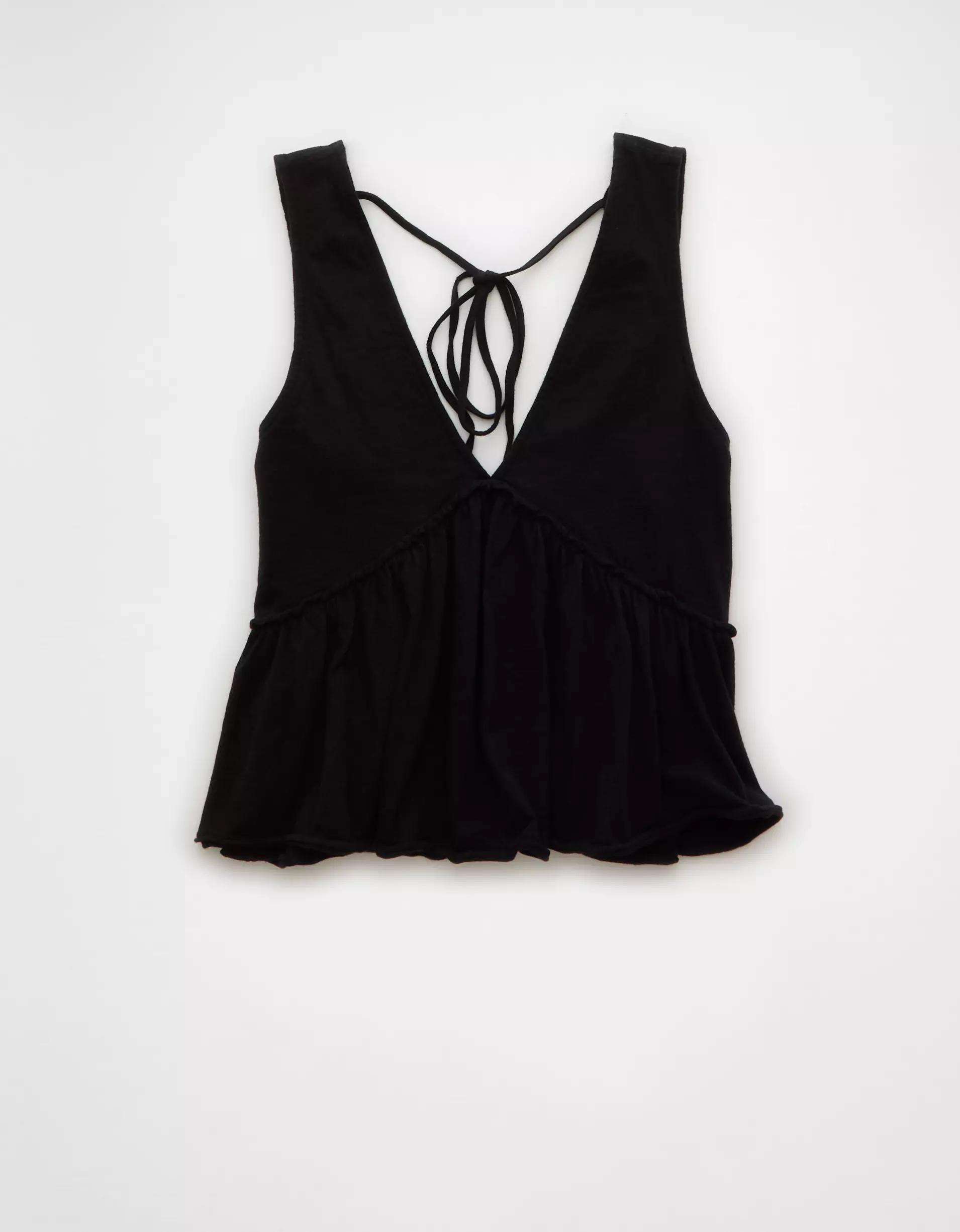 AE Sunchaser Knit V-Neck Swing Tank Top Product Image