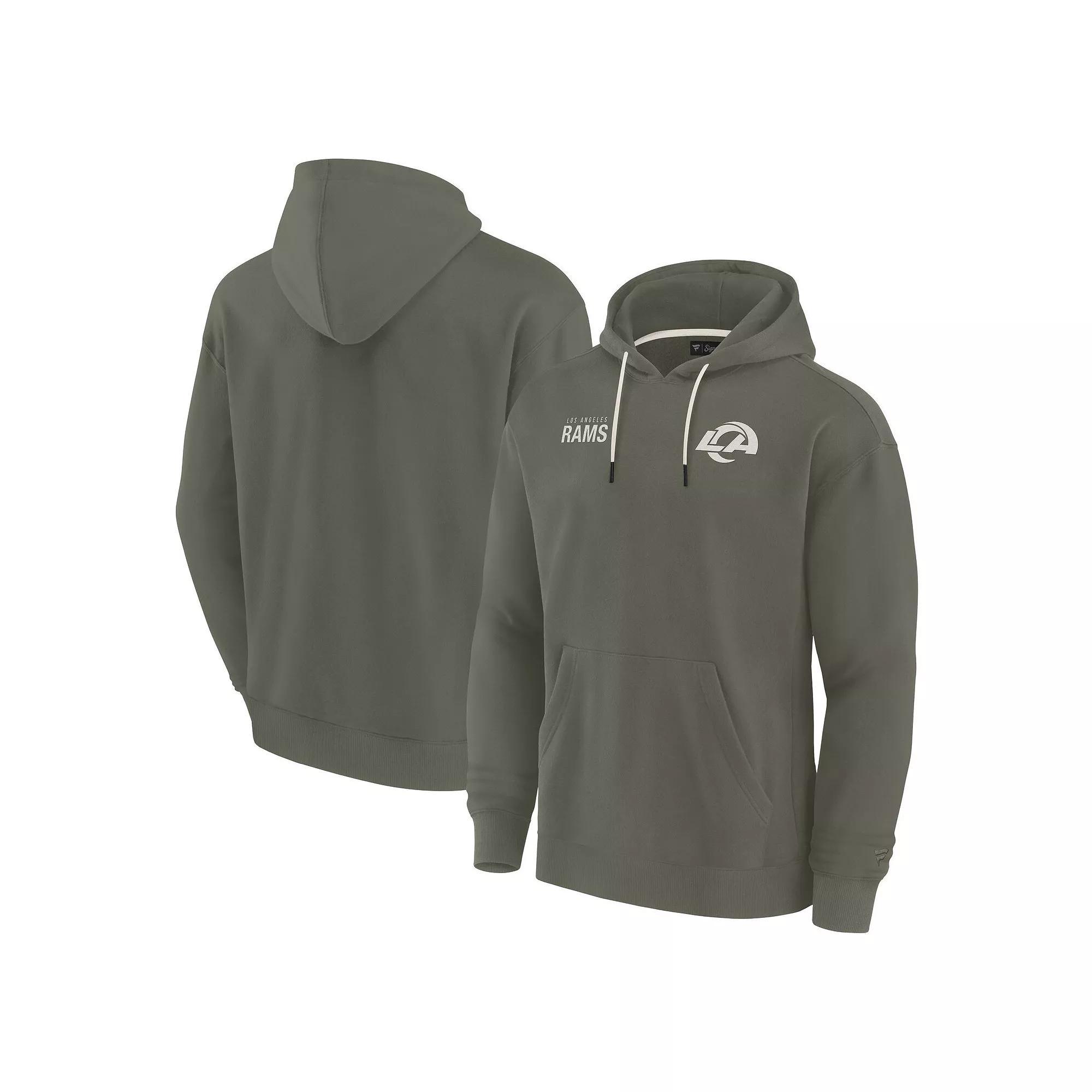 Unisex Fanatics Signature Olive New York Giants Elements Super Soft Fleece Pullover Hoodie, Adult Unisex, Size: Medium, Team Product Image