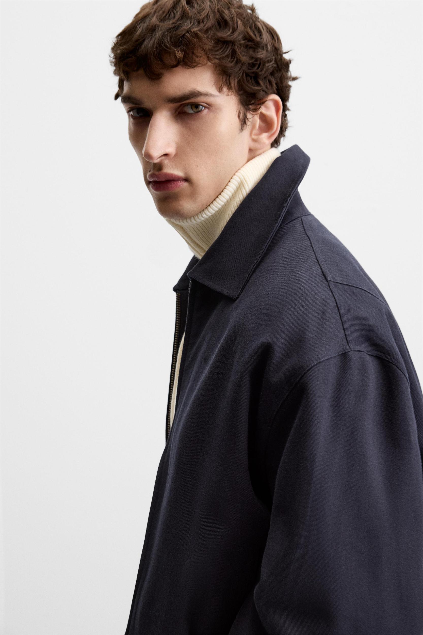 BALLOON FIT BOMBER JACKET Product Image