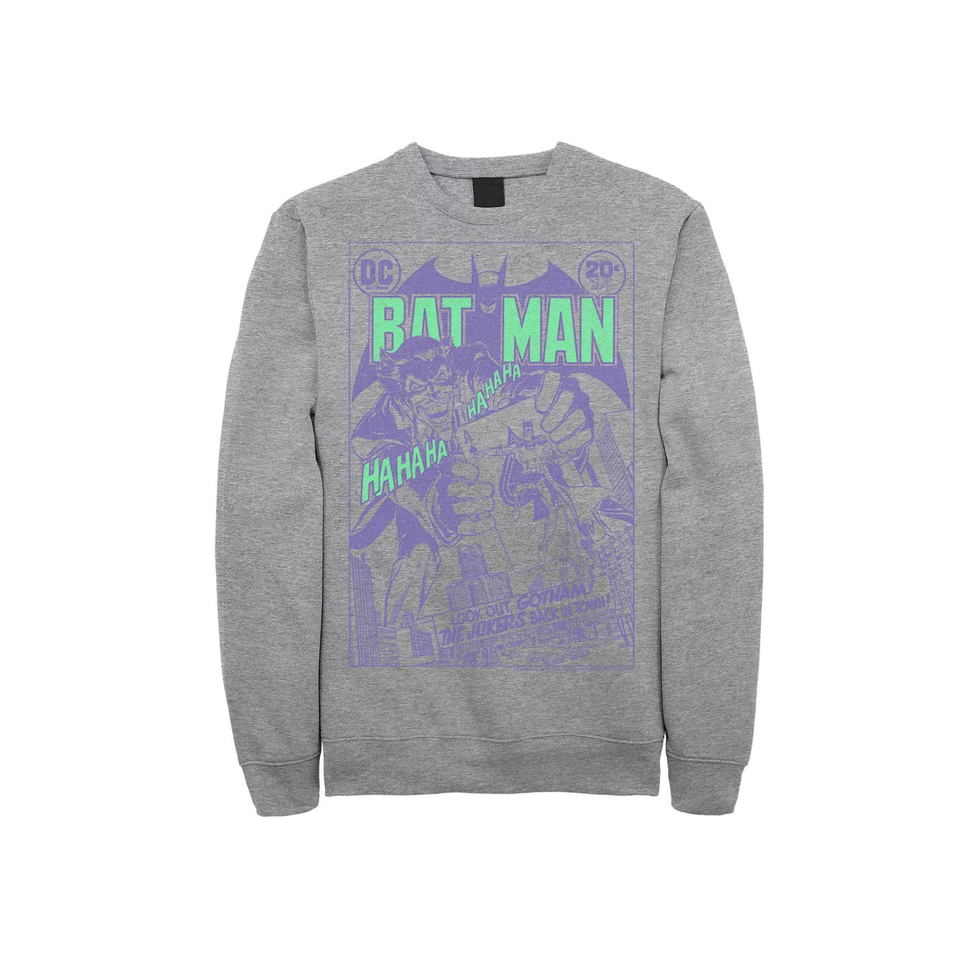 Big & Tall Nickelodeon Teenage Mutant Ninja Turtles Weekend Warrior Leonardo Fleece Sweatshirt, Men's, Size: 4XL, Athletic Grey Product Image