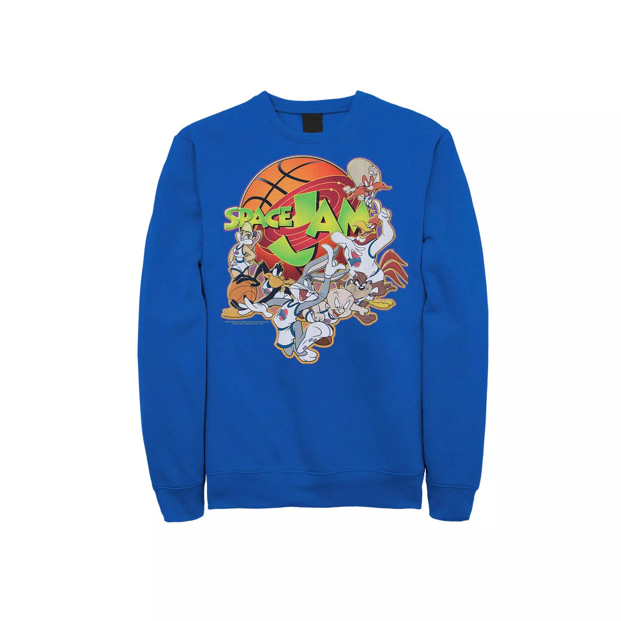 Men's Nintendo Super Mario Bros Since 1985 Badge Sweatshirt, Size: Medium, Red Product Image
