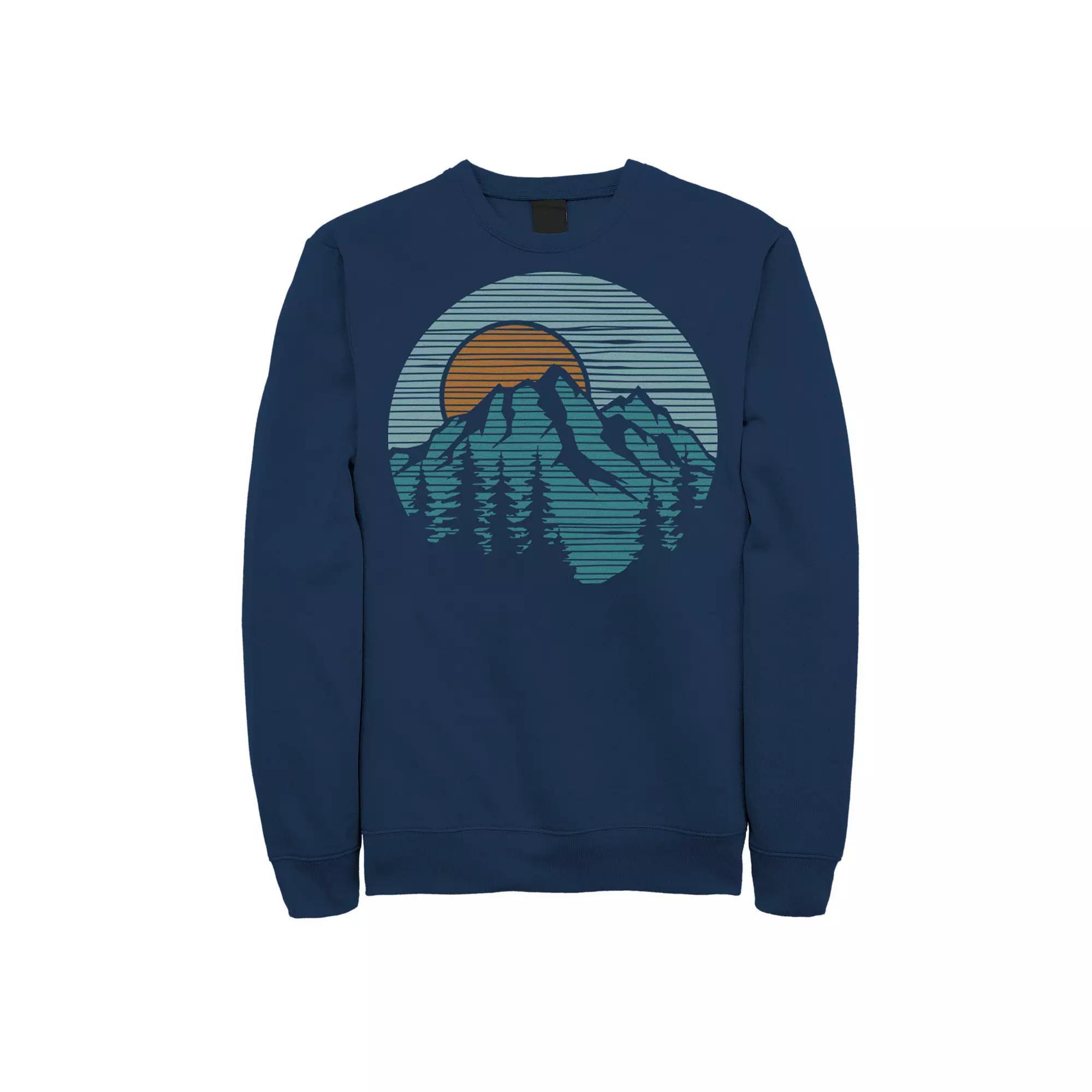 Men's Nickelodeon SpongeBob SquarePants I'm Ready For Santa Ugly Christmas Graphic Fleece Pullover, Size: 3XL, Blue Product Image