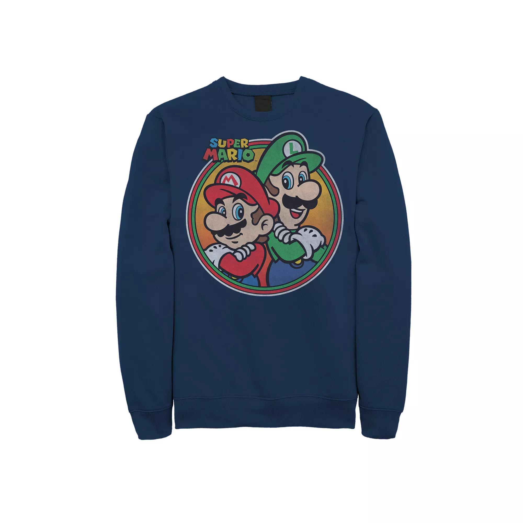 Men's ThunderCats Group Shot Vintage Circle Sweatshirt, Size: Medium, Black Product Image