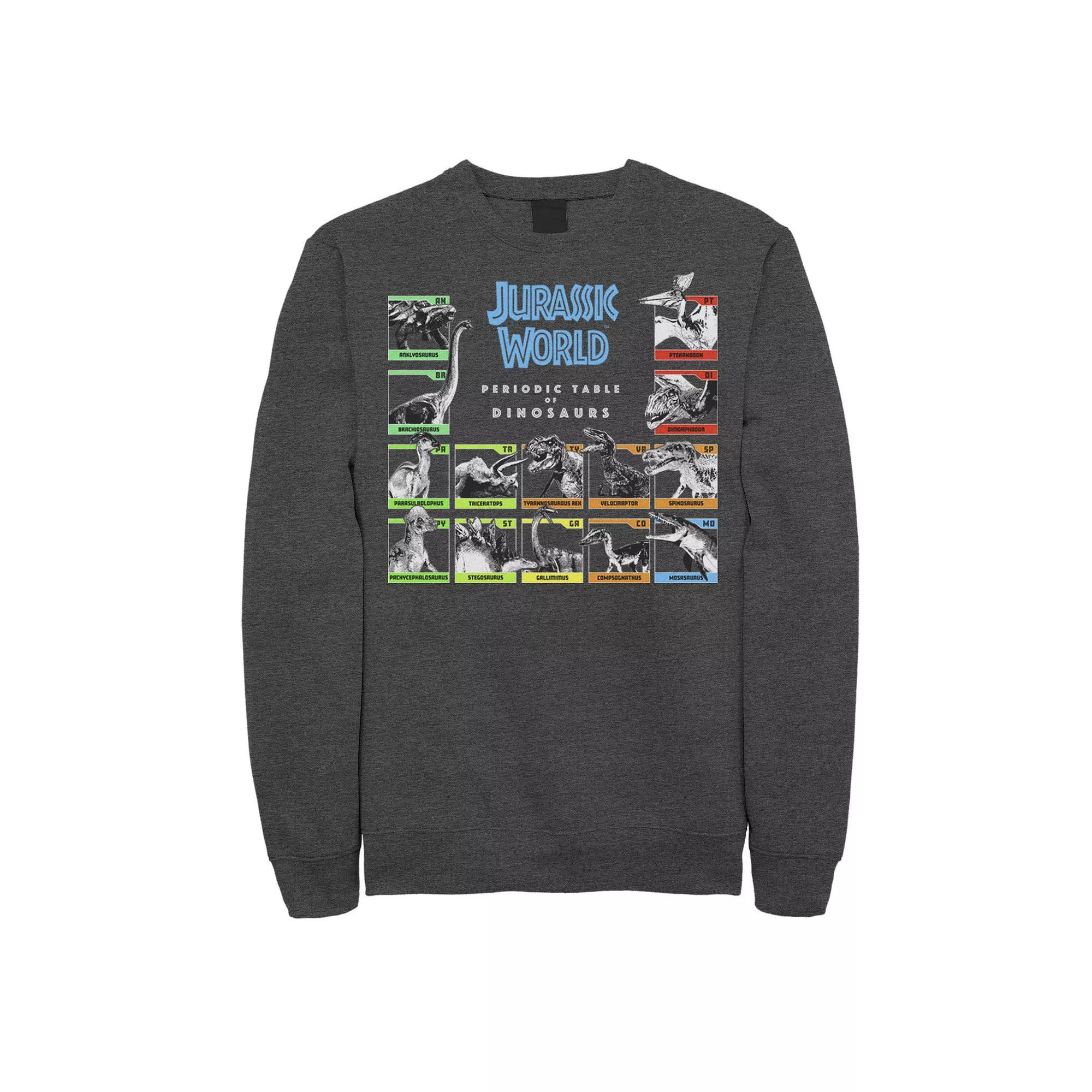 Men's Star Wars The Mandalorian The Child Portrait Graphic Fleece Sweatshirt, Size: Large, Blue Product Image