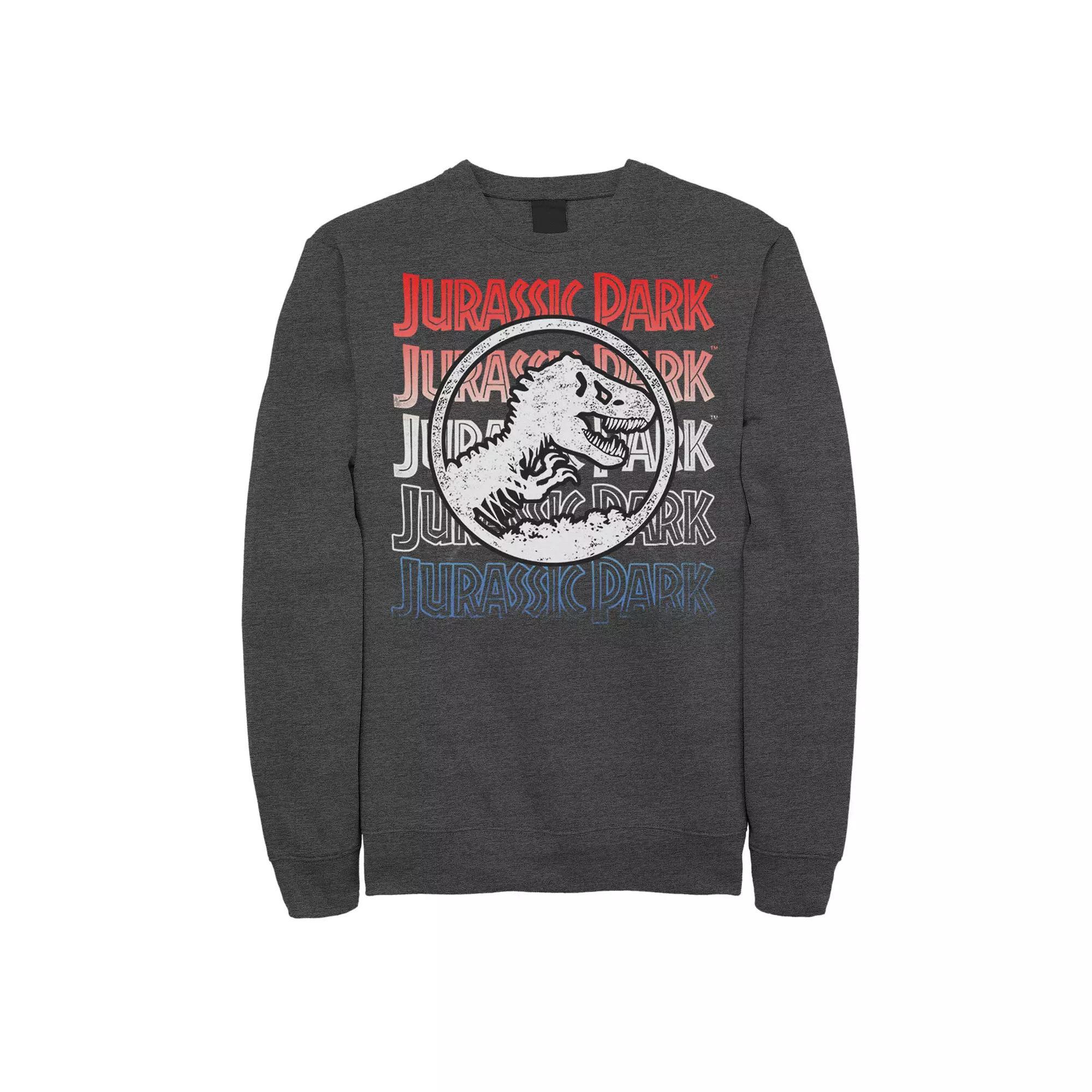 Men's Rainbow Kitten Unicorn In Space Fleece Crewneck Sweatshirt, Size: Medium, Black Product Image