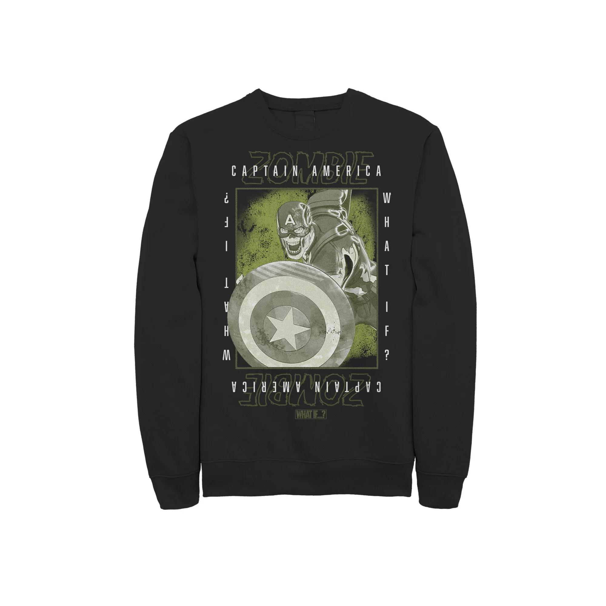 Disney's Pocahontas Meeko Men's Just Here For The Food Portrait Sweatshirt, Size: Large, Grey Heather Product Image