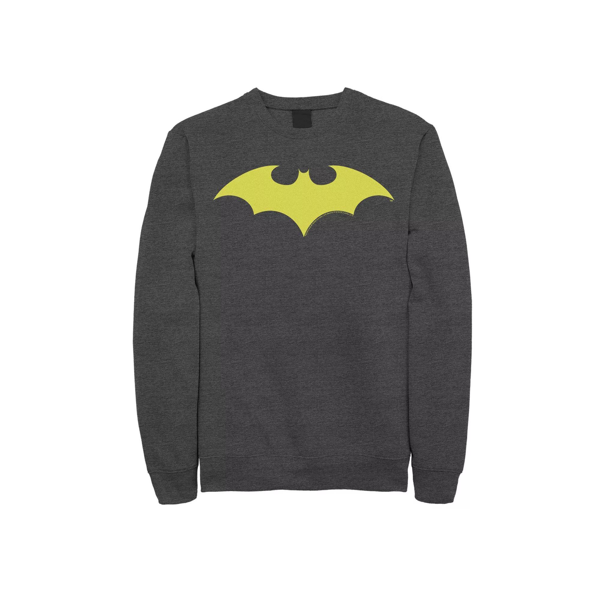 Mens DC Comics Batman Classic Tie Dye Bat Logo Sweatshirt Product Image