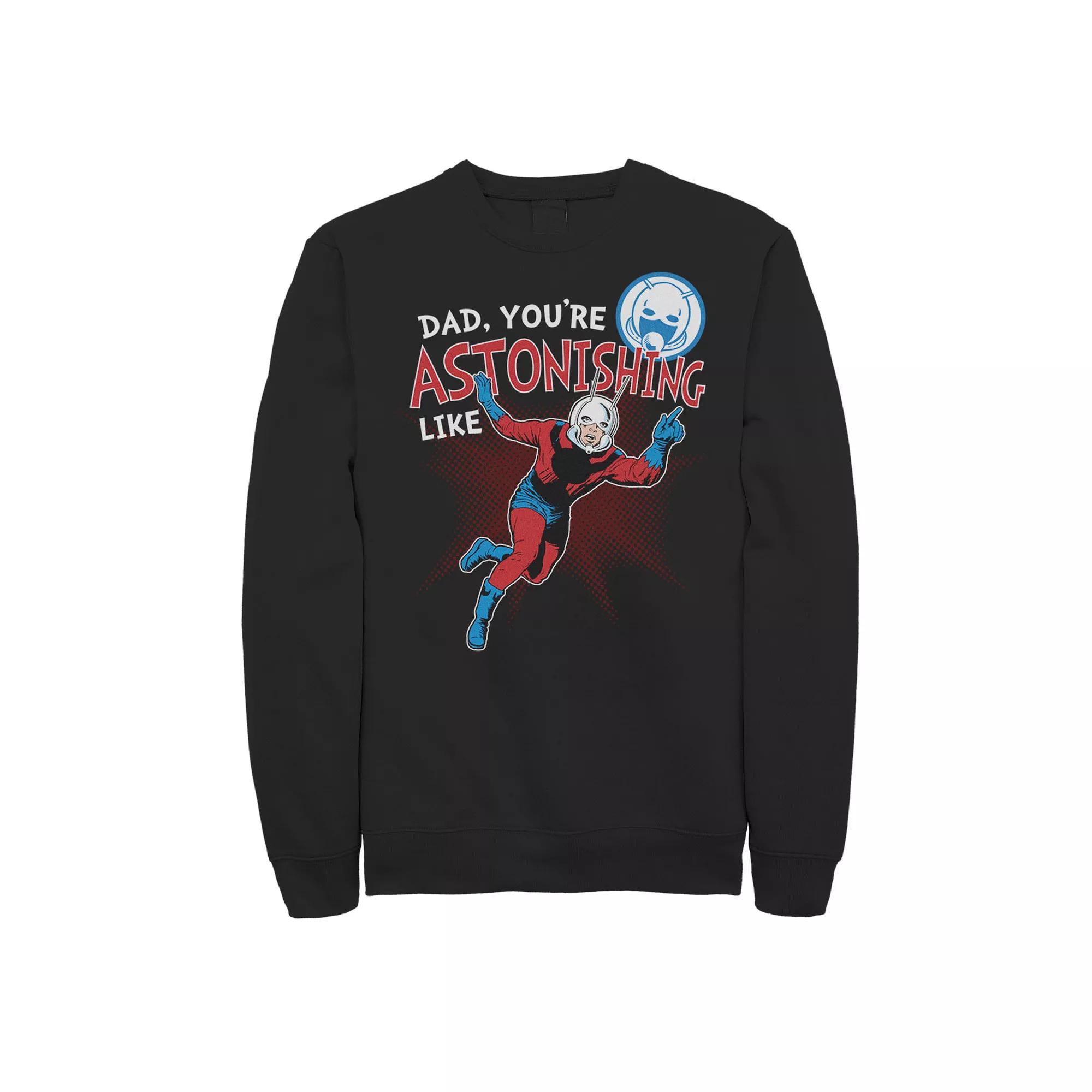 Men's Outdoor Sunset Mountains Color Fade Sweatshirt, Size: 3XL, Blue Product Image
