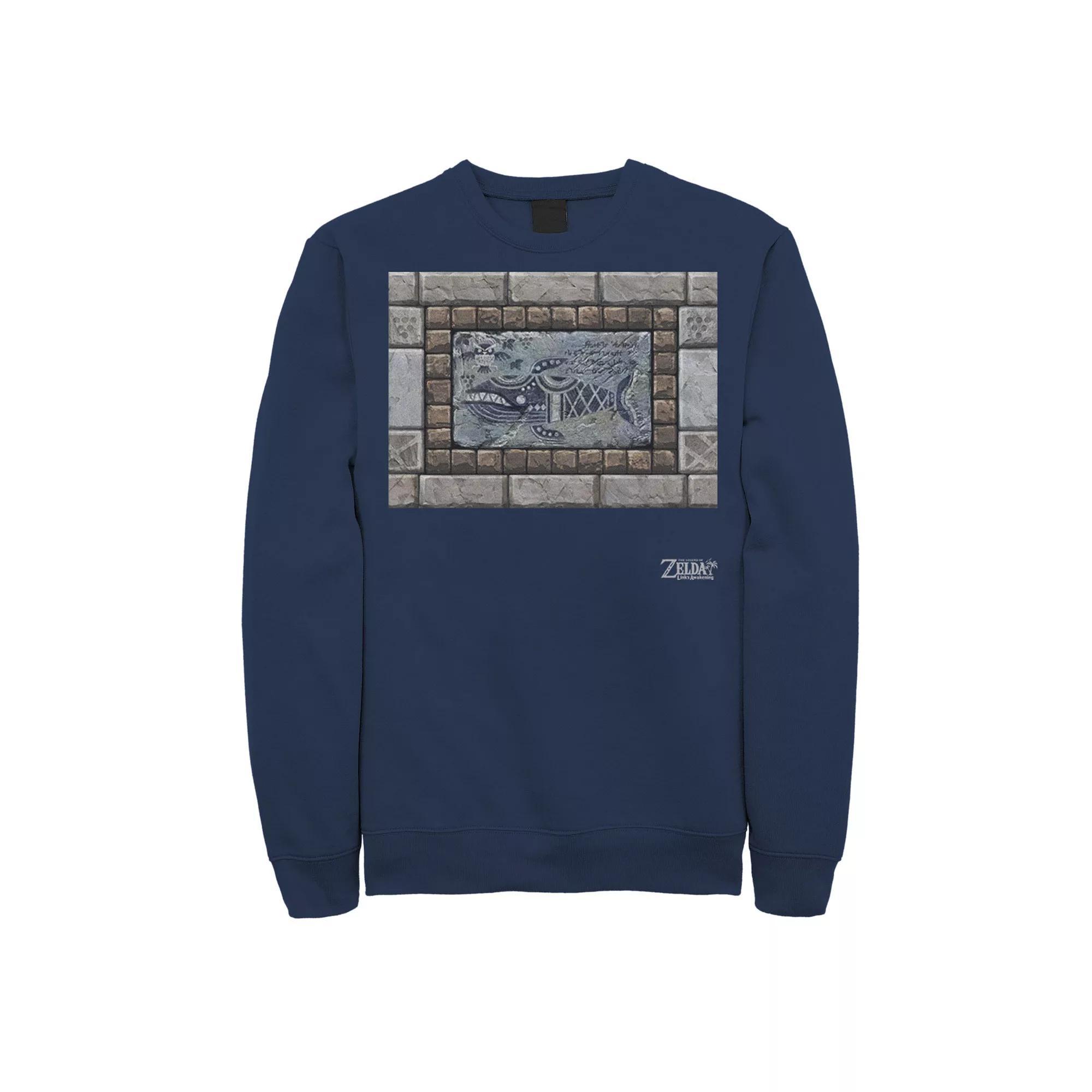 Men's Gargoyles Stone By Day. Warriors By Night Stamp Sweatshirt, Boy's, Size: Medium, Black Product Image