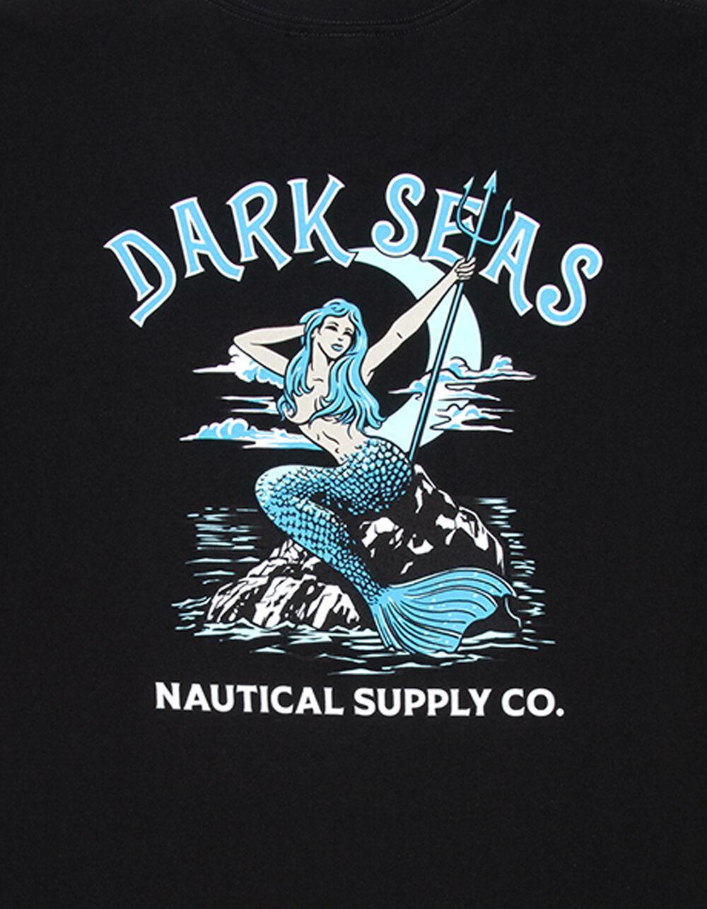 DARK SEAS Dockside Mens Tee - BLACK Product Image