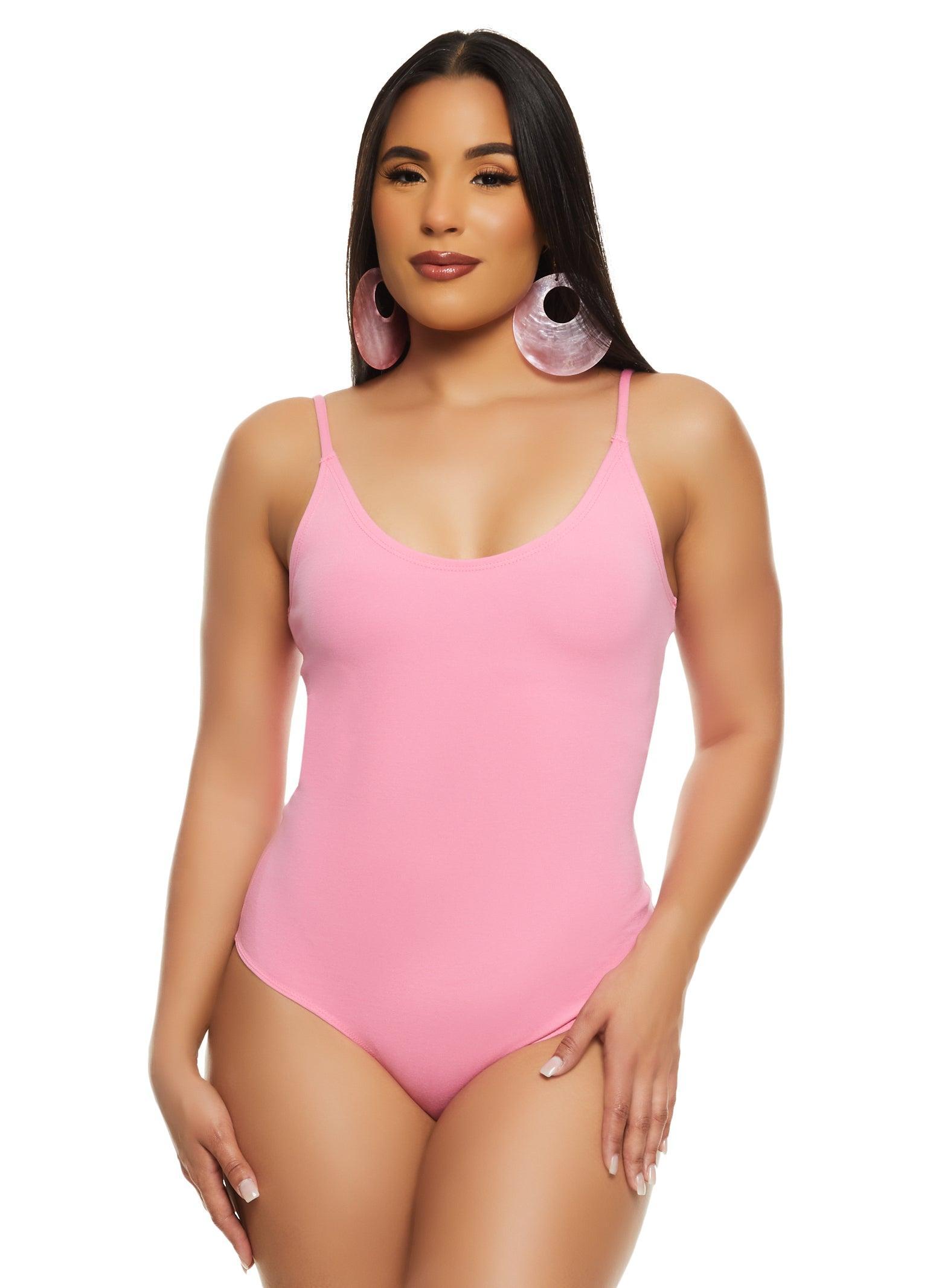 Womens Scoop Neck Cami Bodysuit Product Image