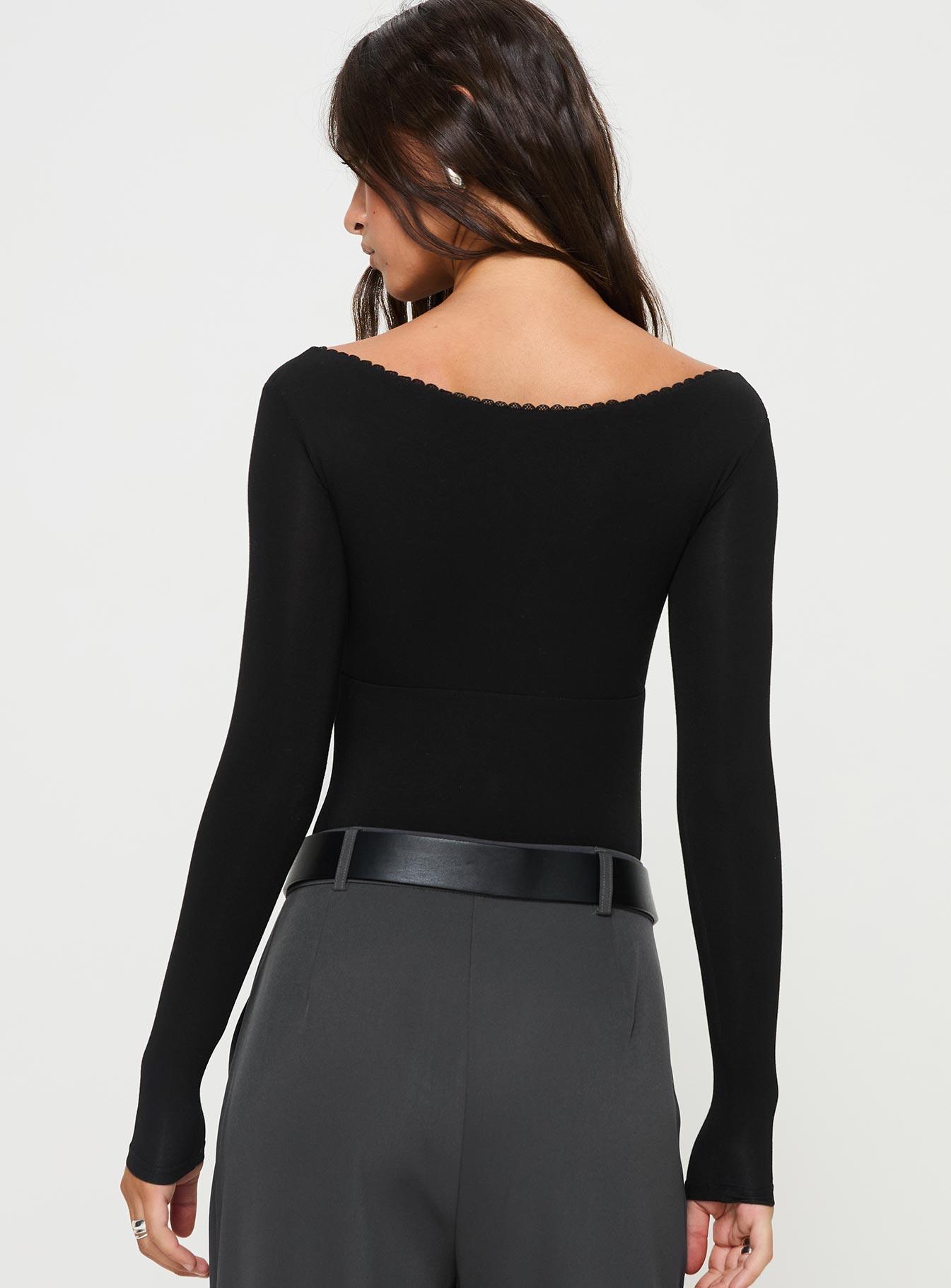 Loveydove Bodysuit Black Tall Product Image