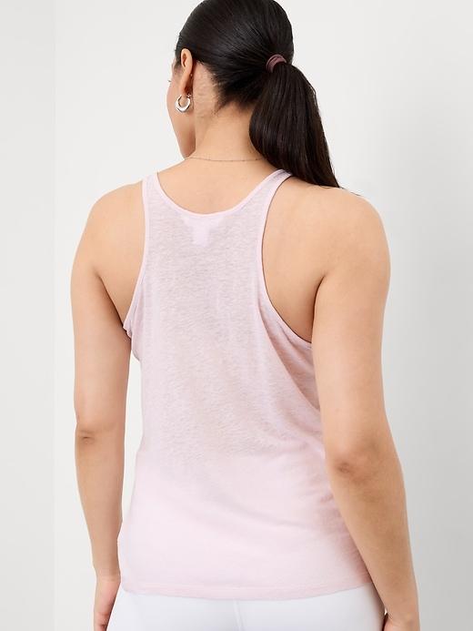 Getaway Linen Blend Tank Product Image