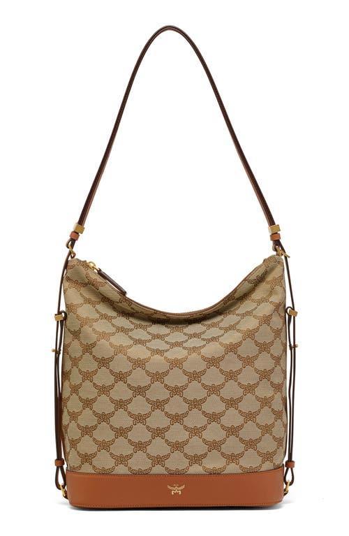 Womens Large Lauretos Jacquard Hobo Bag Product Image