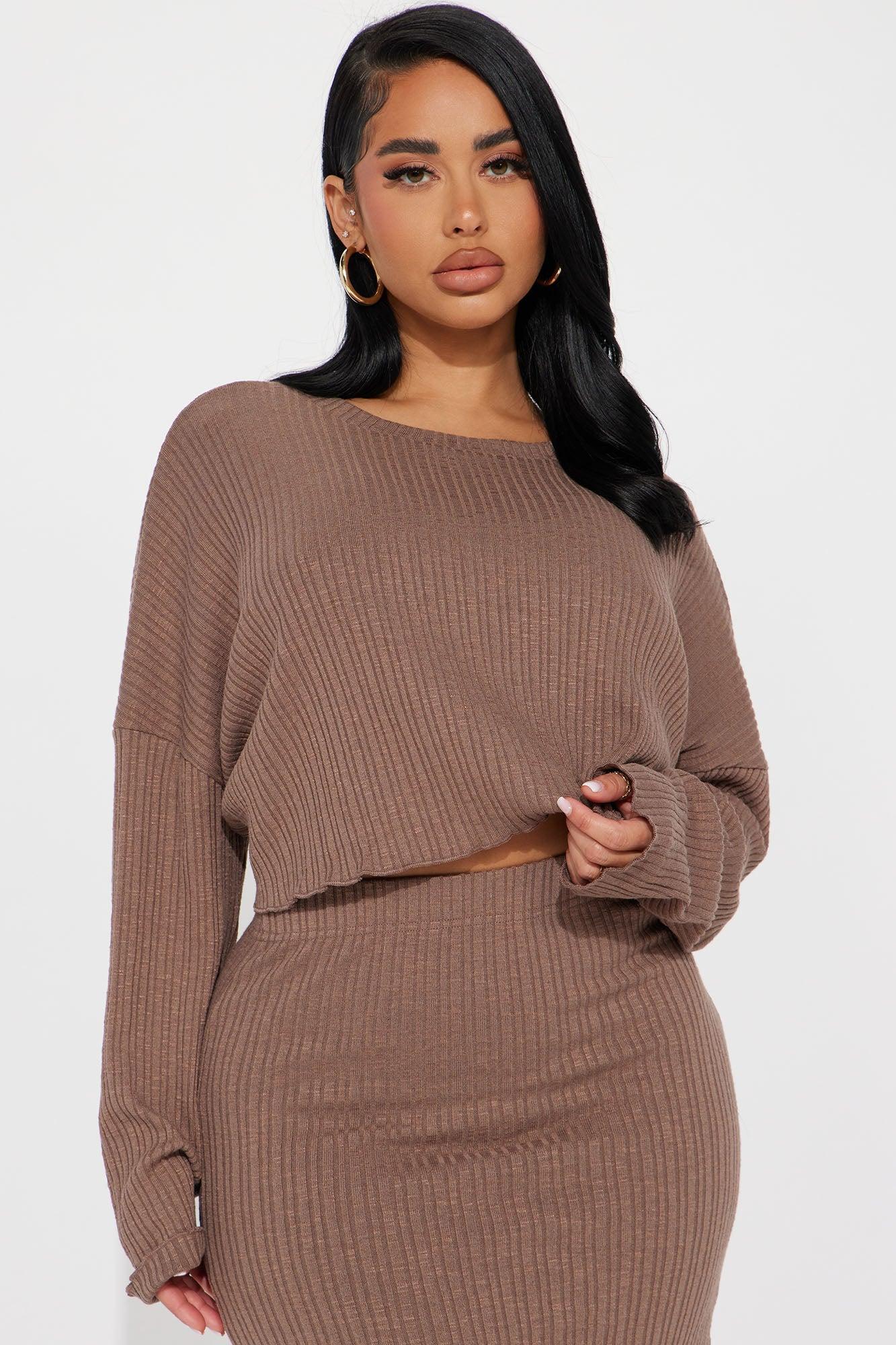 Marianna Skirt Set - Mocha Product Image
