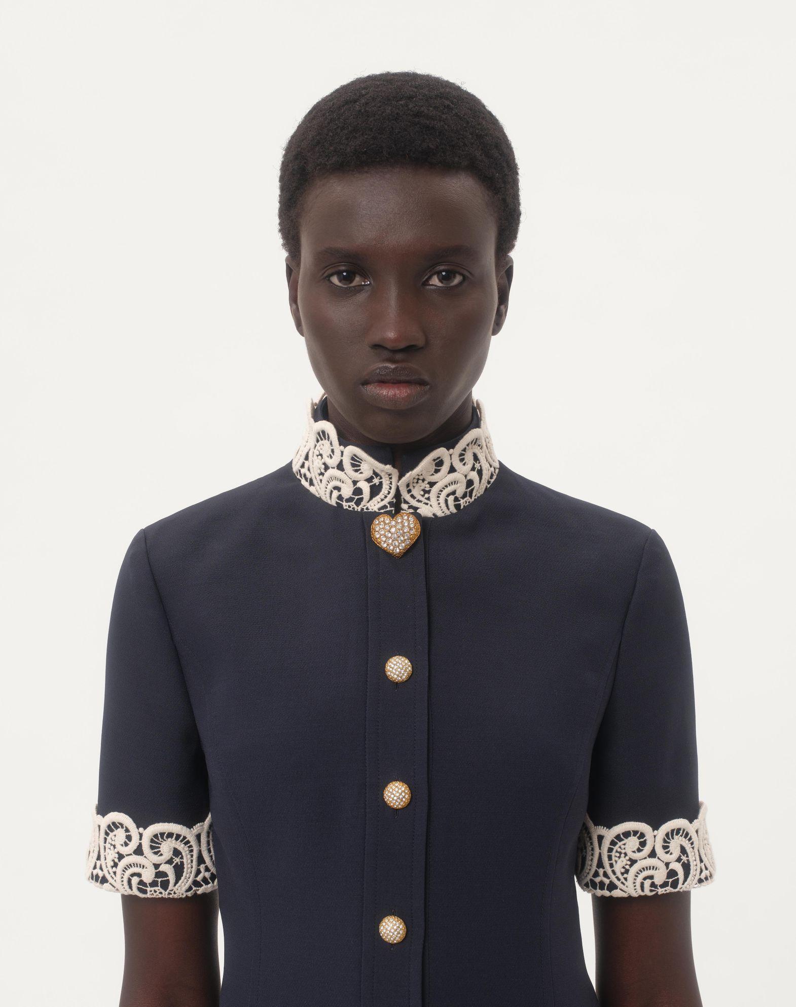 CREPE COUTURE MIDI DRESS Product Image