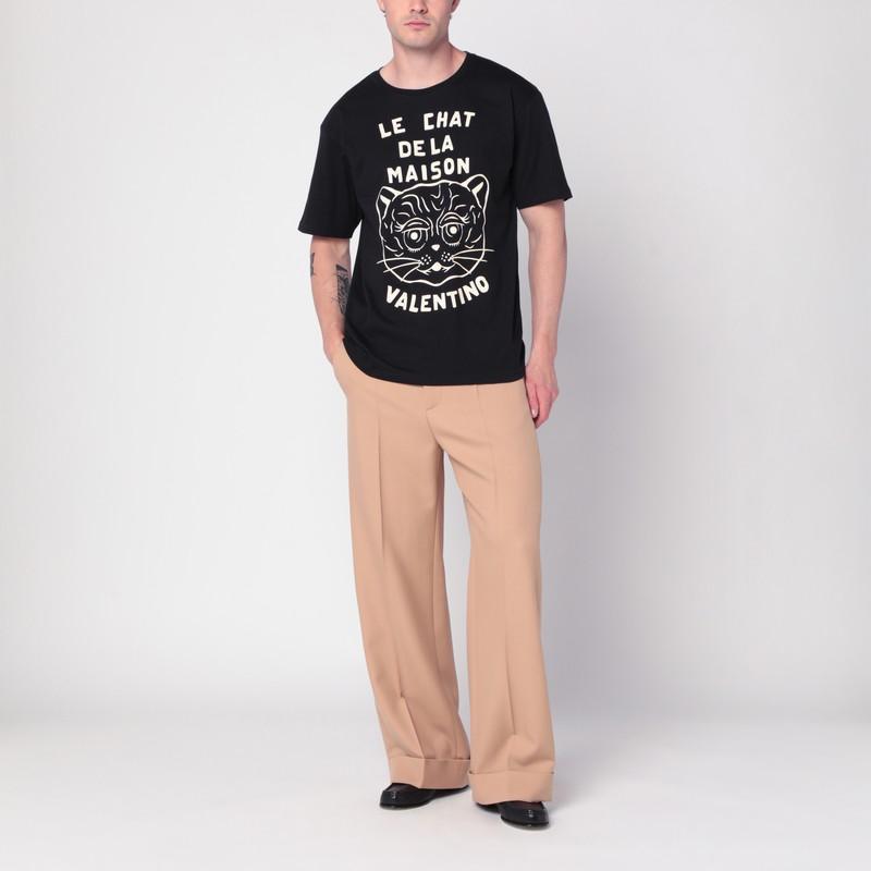 VALENTINO T-shirt Logo In Red Product Image