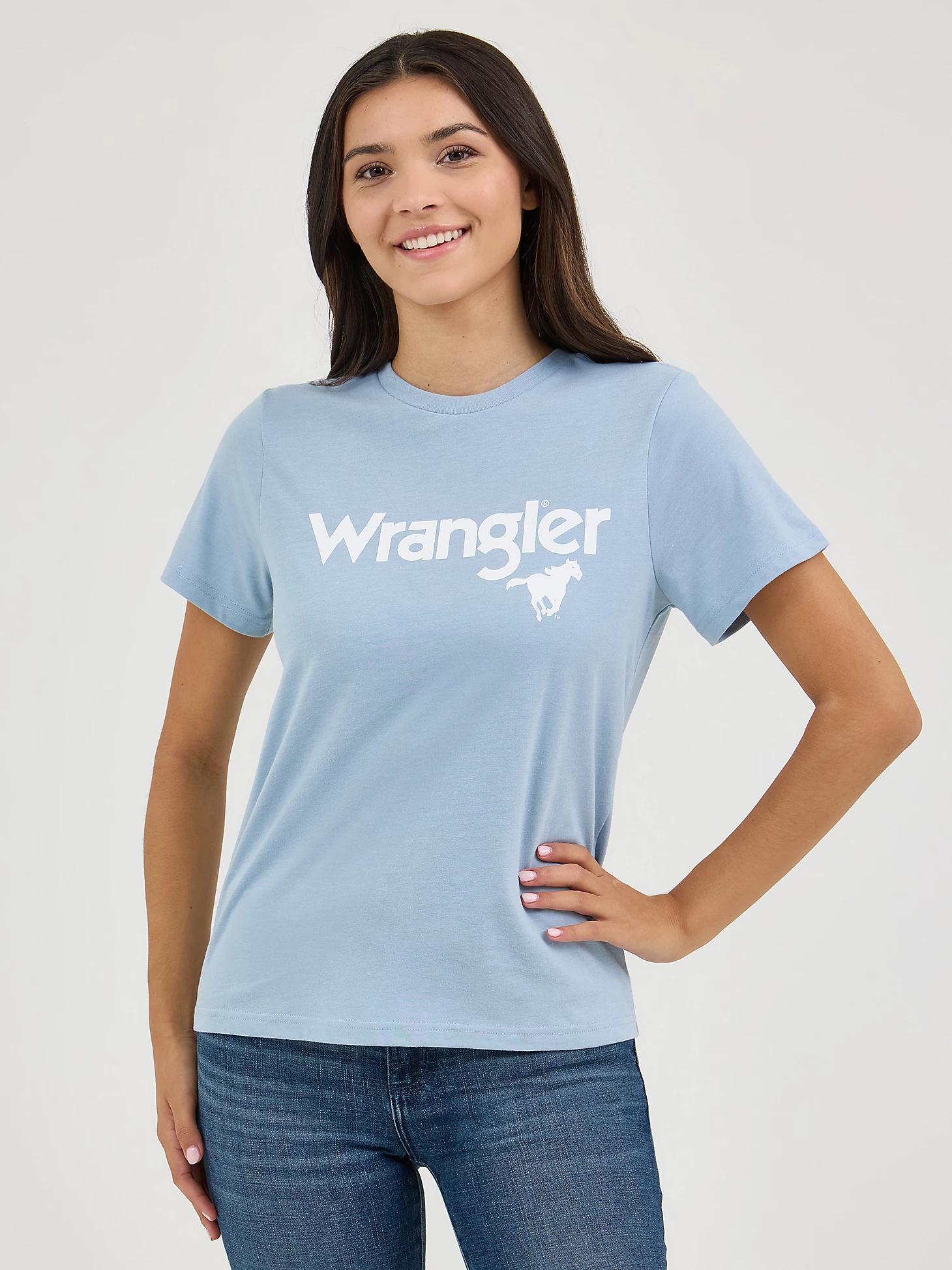 Women's Wrangler Kabel Logo Reg Fit Tee | Women's TOPS | Wrangler® Product Image