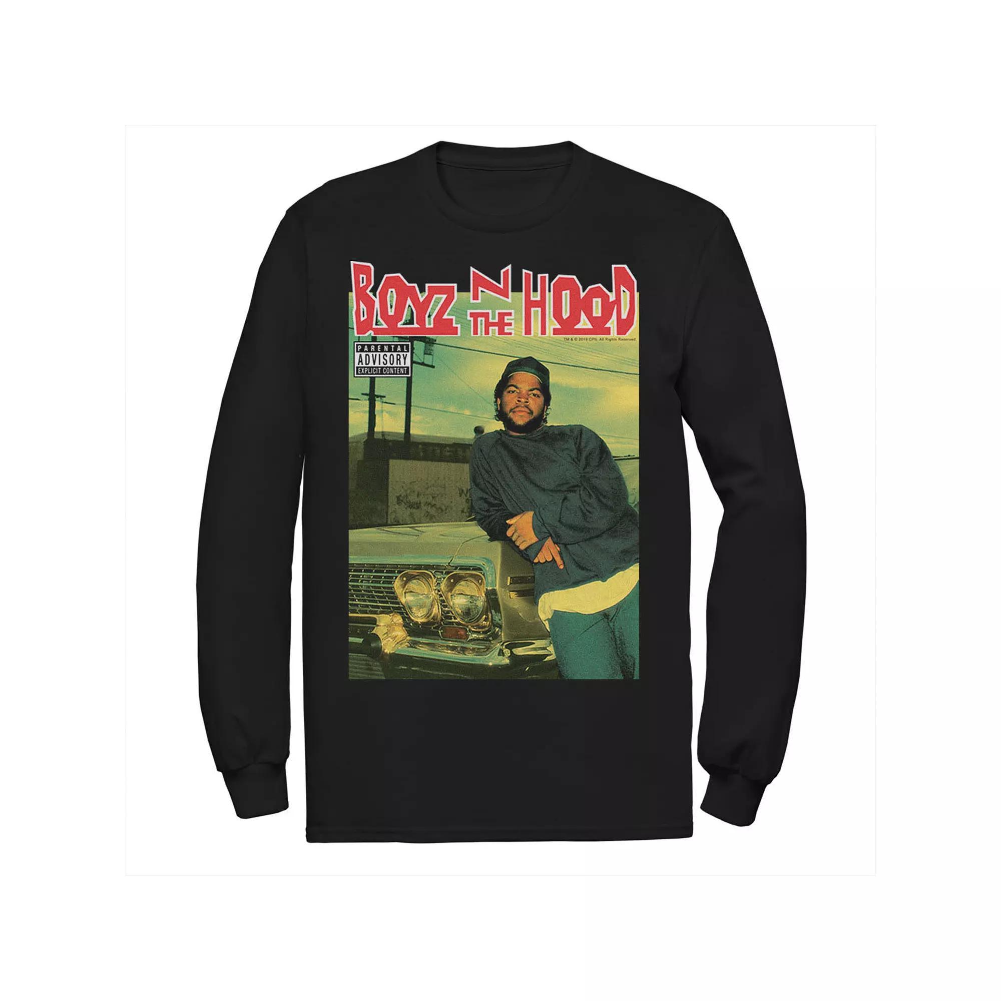Men's Boyz In The Hood Album Cover Poster Tee, Size: XXL, Blue Product Image