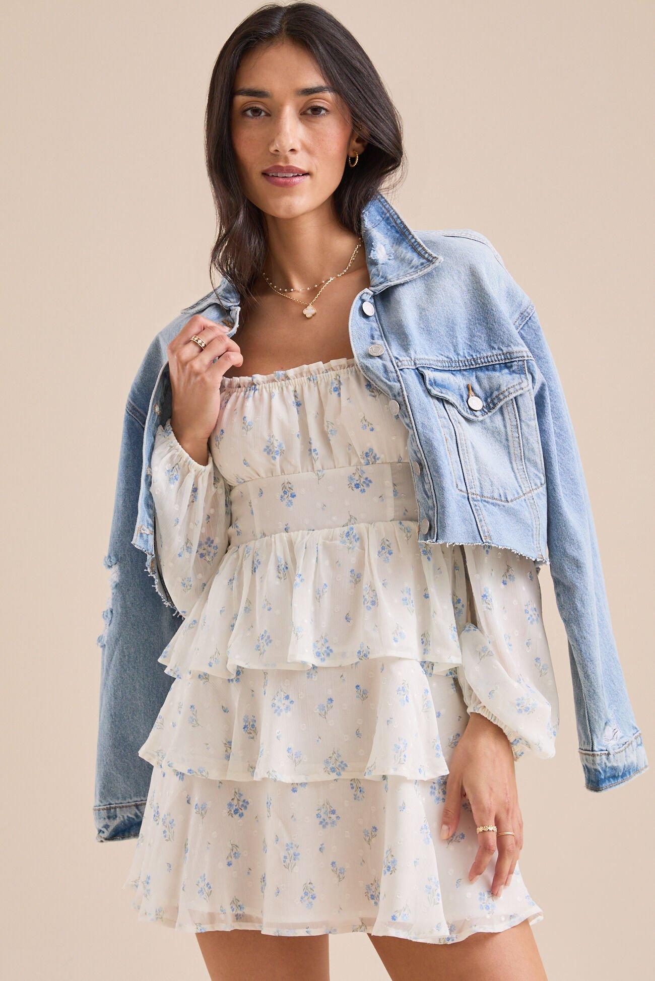 Aitana Floral Mini Dress Product Image