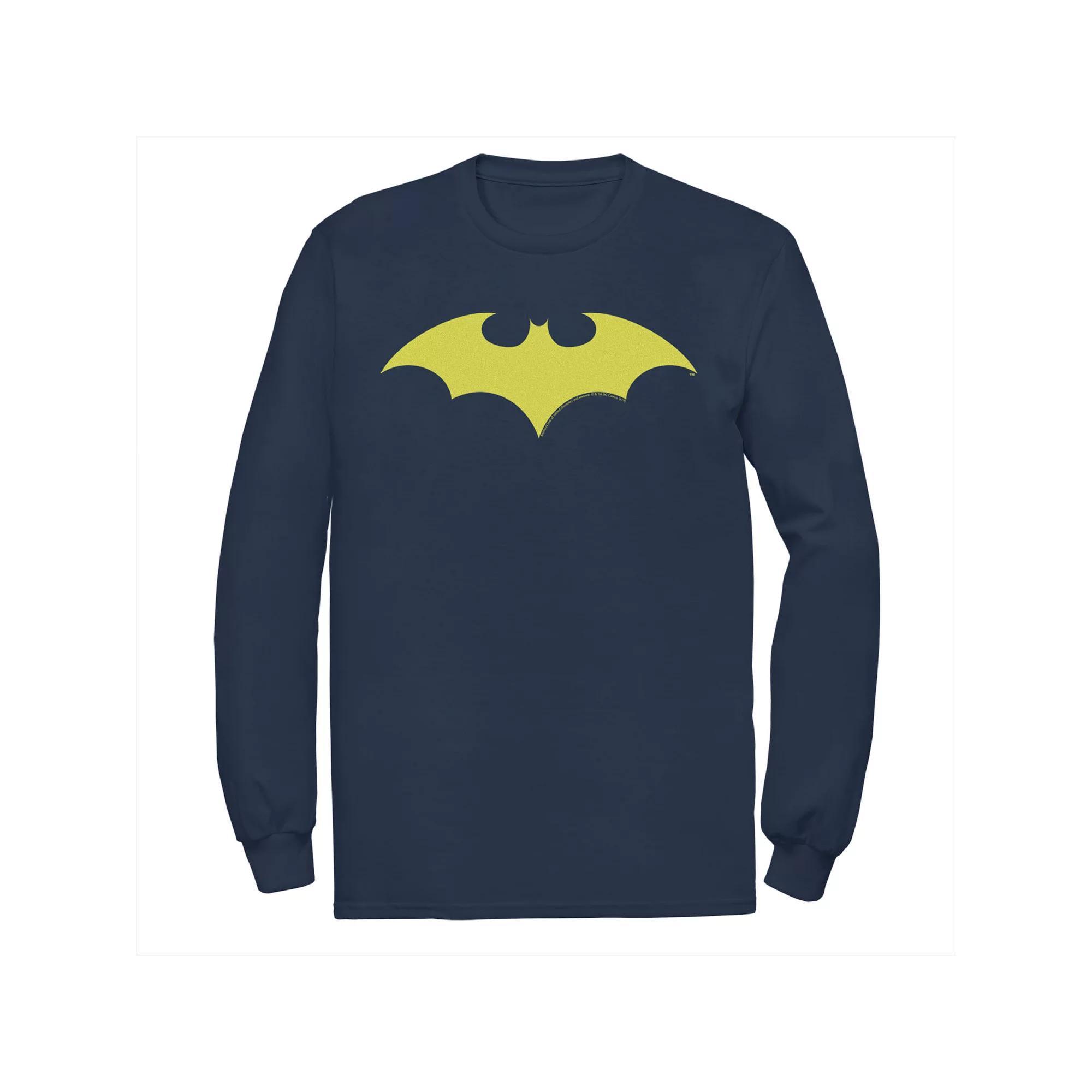 Men's DC Comics Batman Modern Chest Logo Tee, Size: Large, Blue Product Image
