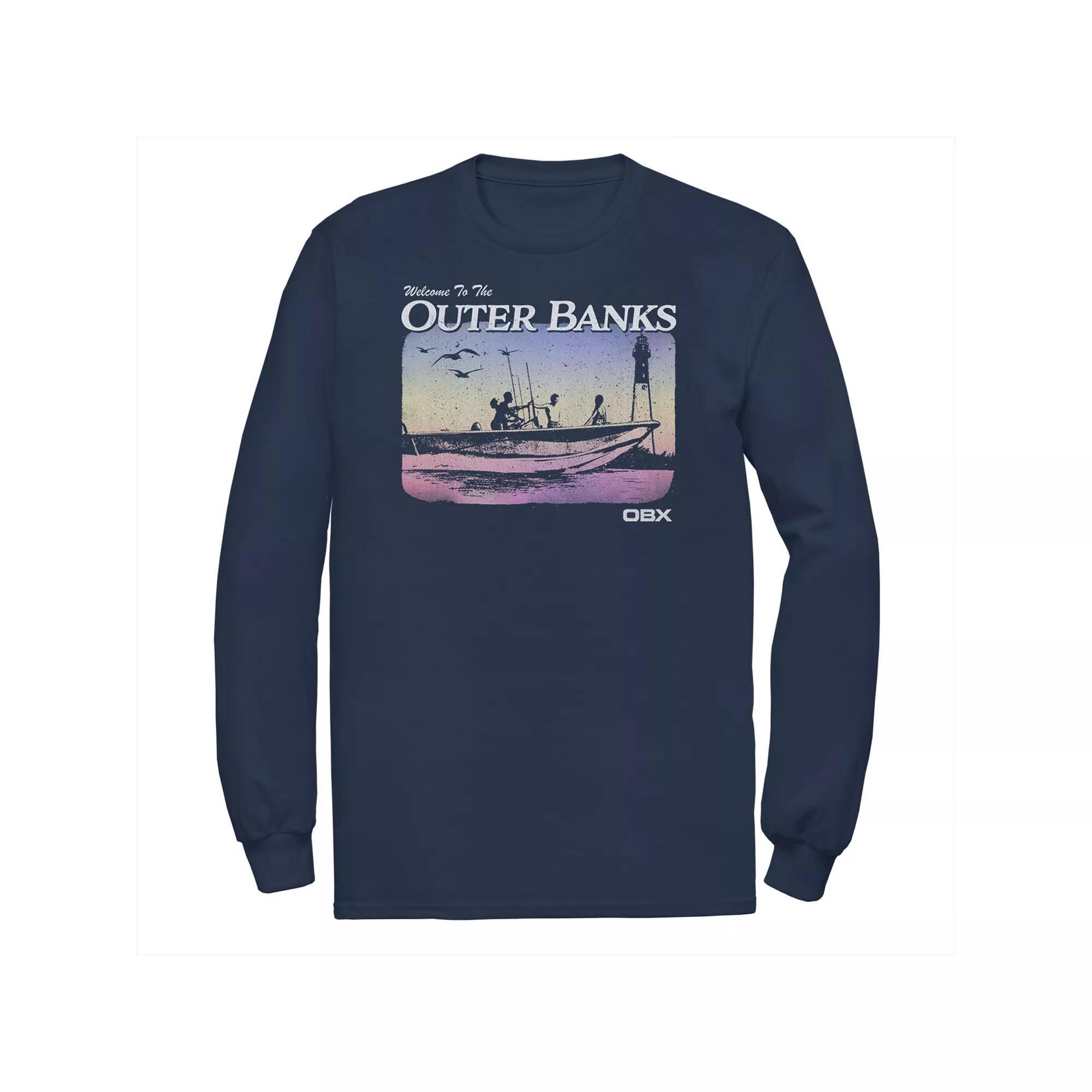 Big & Tall Outer Banks Character Panels Poster Tee, Men's, Size: 4XL, Black Product Image