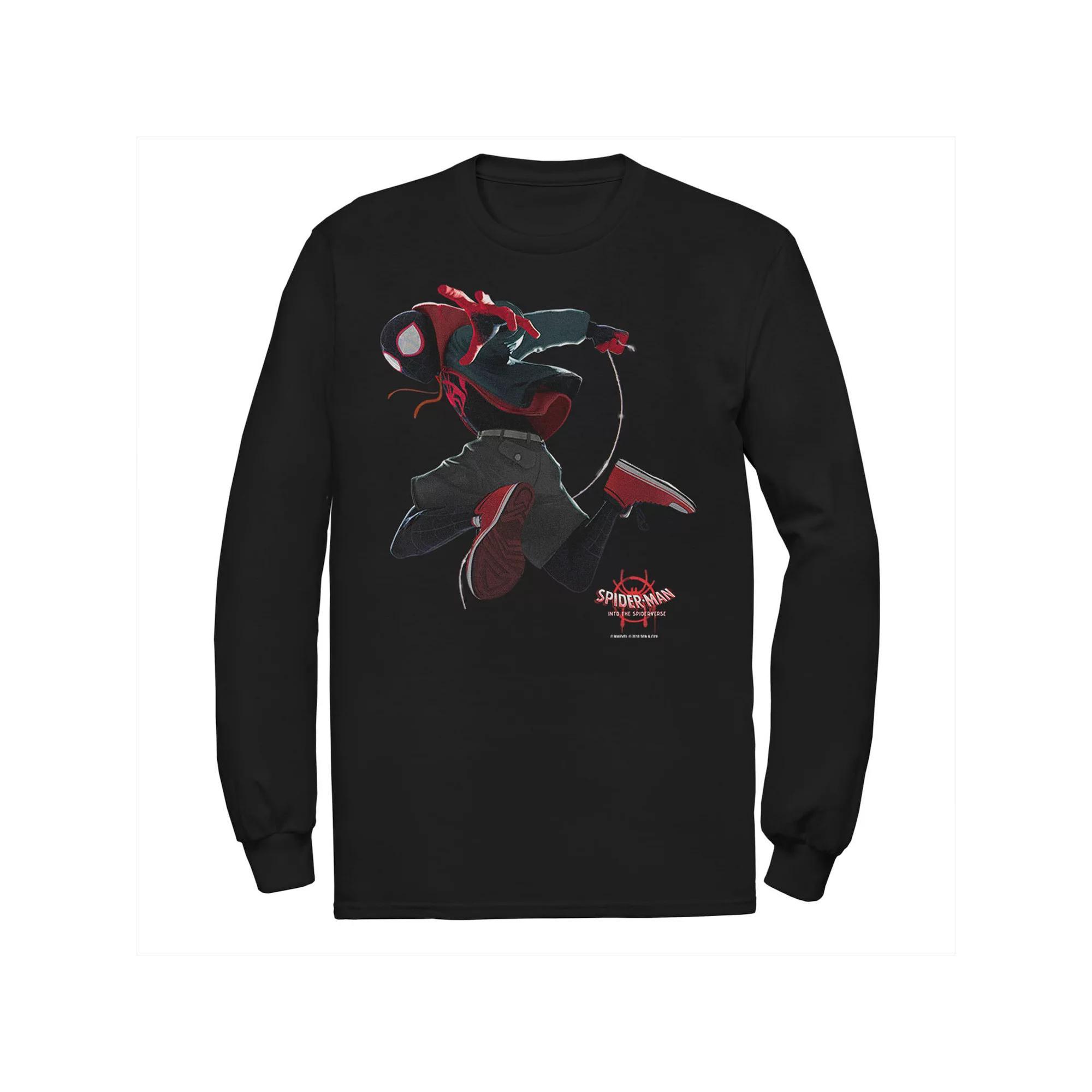 Mens Marvel Spider-Verse Miles Symbol Tee Product Image