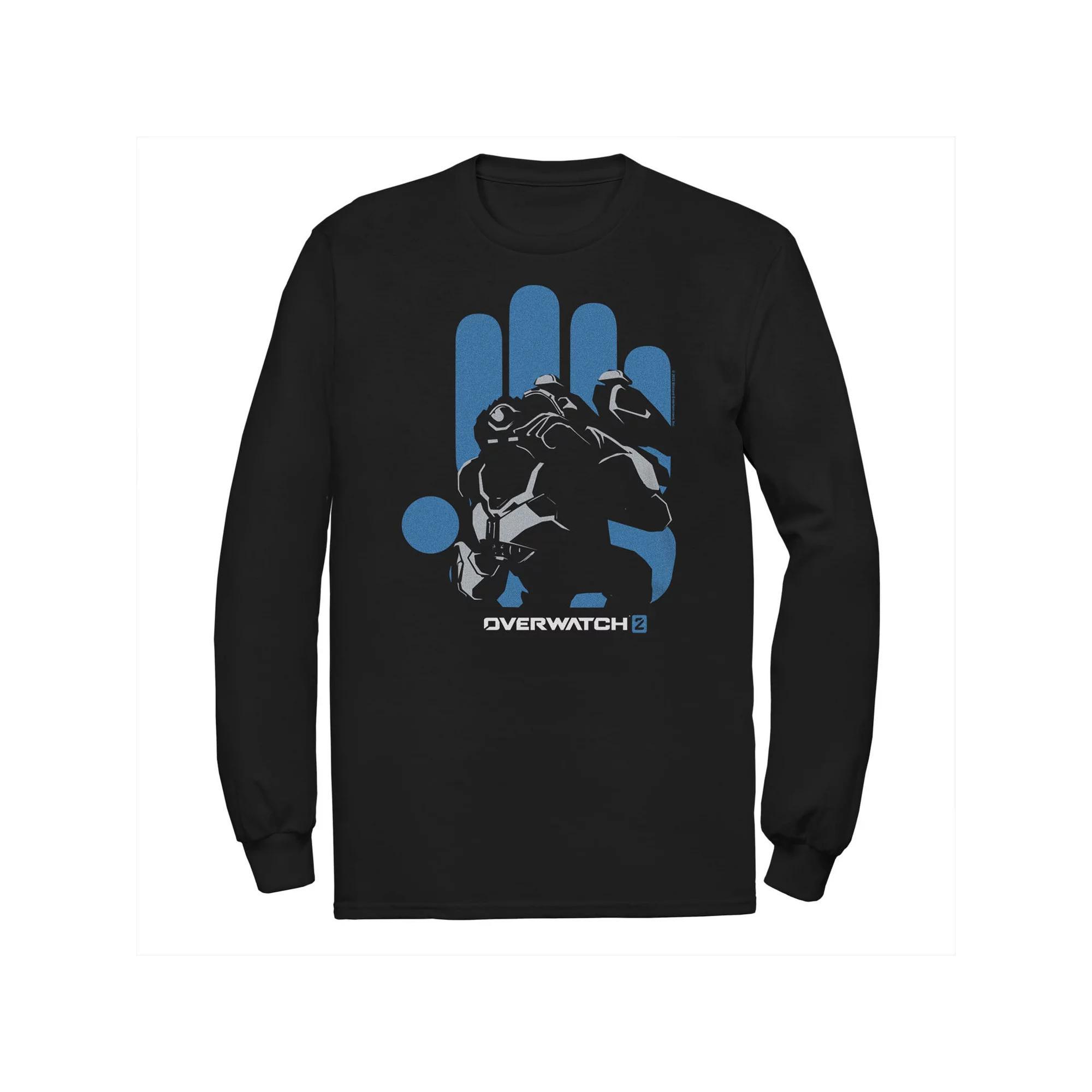 Men's Star Wars The Rise of Skywalker Chewie Copilot Long Sleeve Graphic Tee, Size: XXL, Blue Product Image