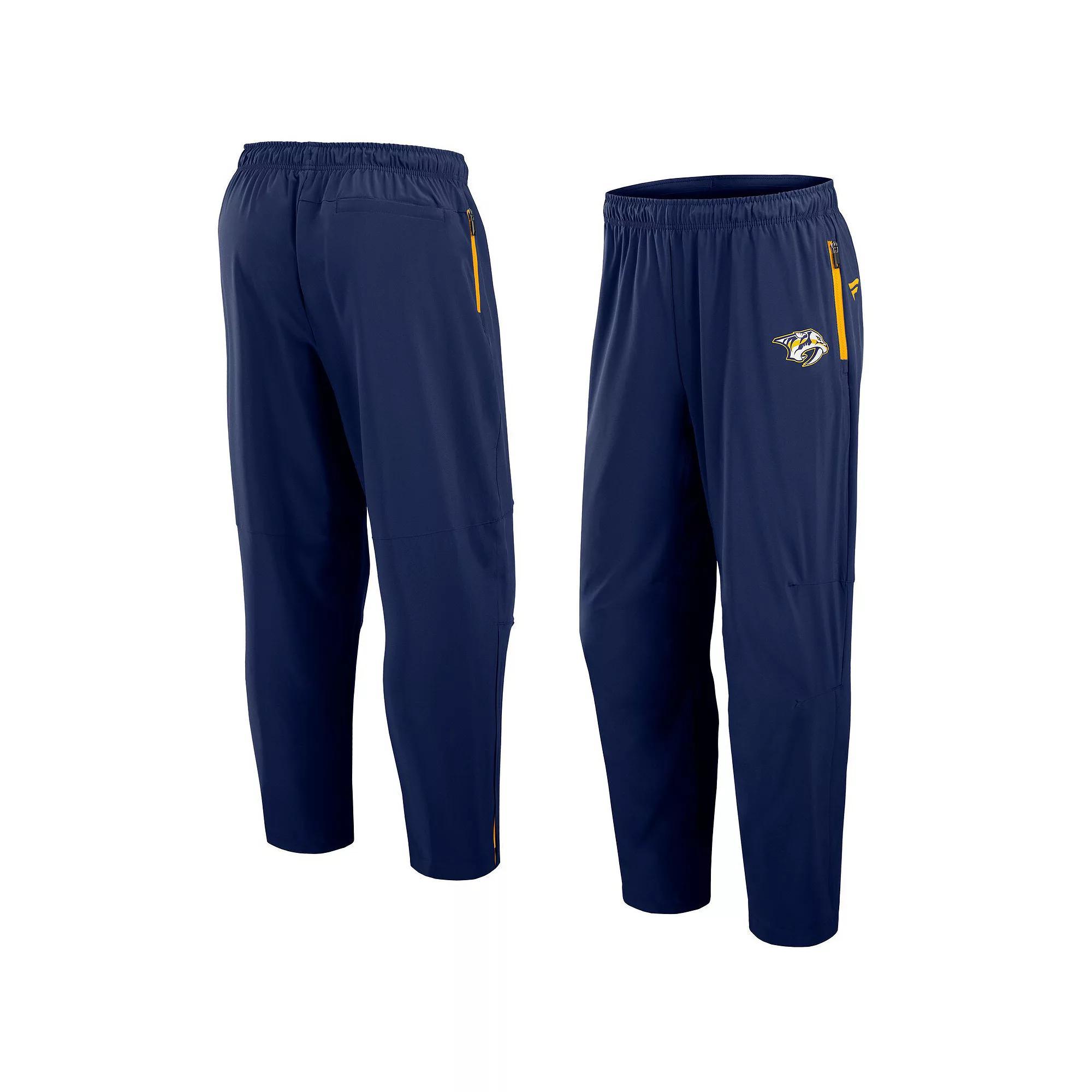 Men's Fanatics Black Anaheim Ducks Authentic Pro Rink Pants, Size: 2XL, Dks Black Product Image