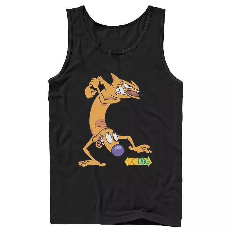 Men's Nickelodeon CatDog Tough Guys Tank Top, Size: XL, Grey Product Image