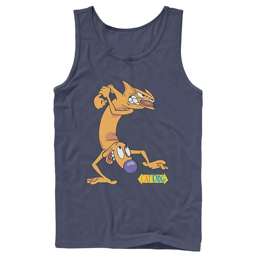 Men's Nickelodeon CatDog Tough Guys Tank Top, Size: XL, Grey Product Image