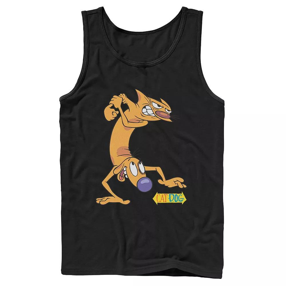 Men's Nickelodeon CatDog Tough Guys Tank Top, Size: XL, Grey Product Image