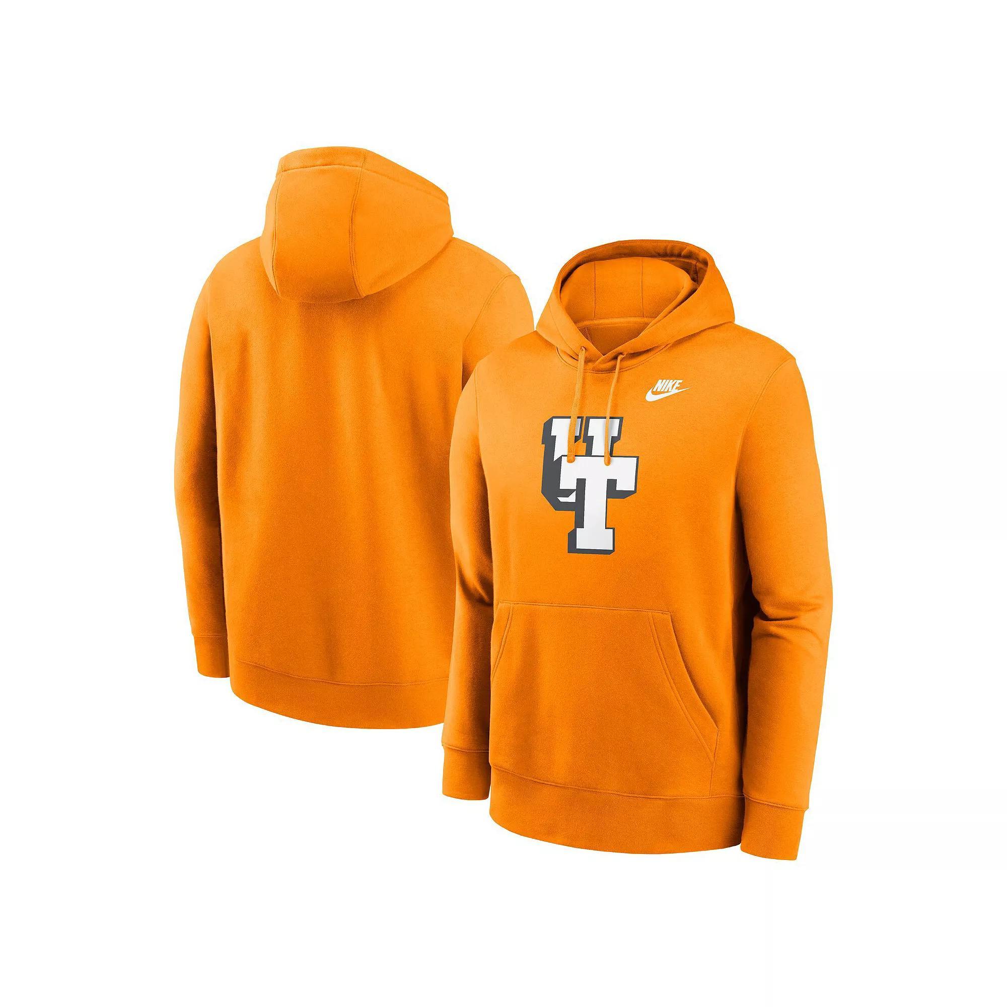 Men's Nike  Tennessee Orange Tennessee Volunteers Vault Block Pullover Hoodie, Size: Large Product Image