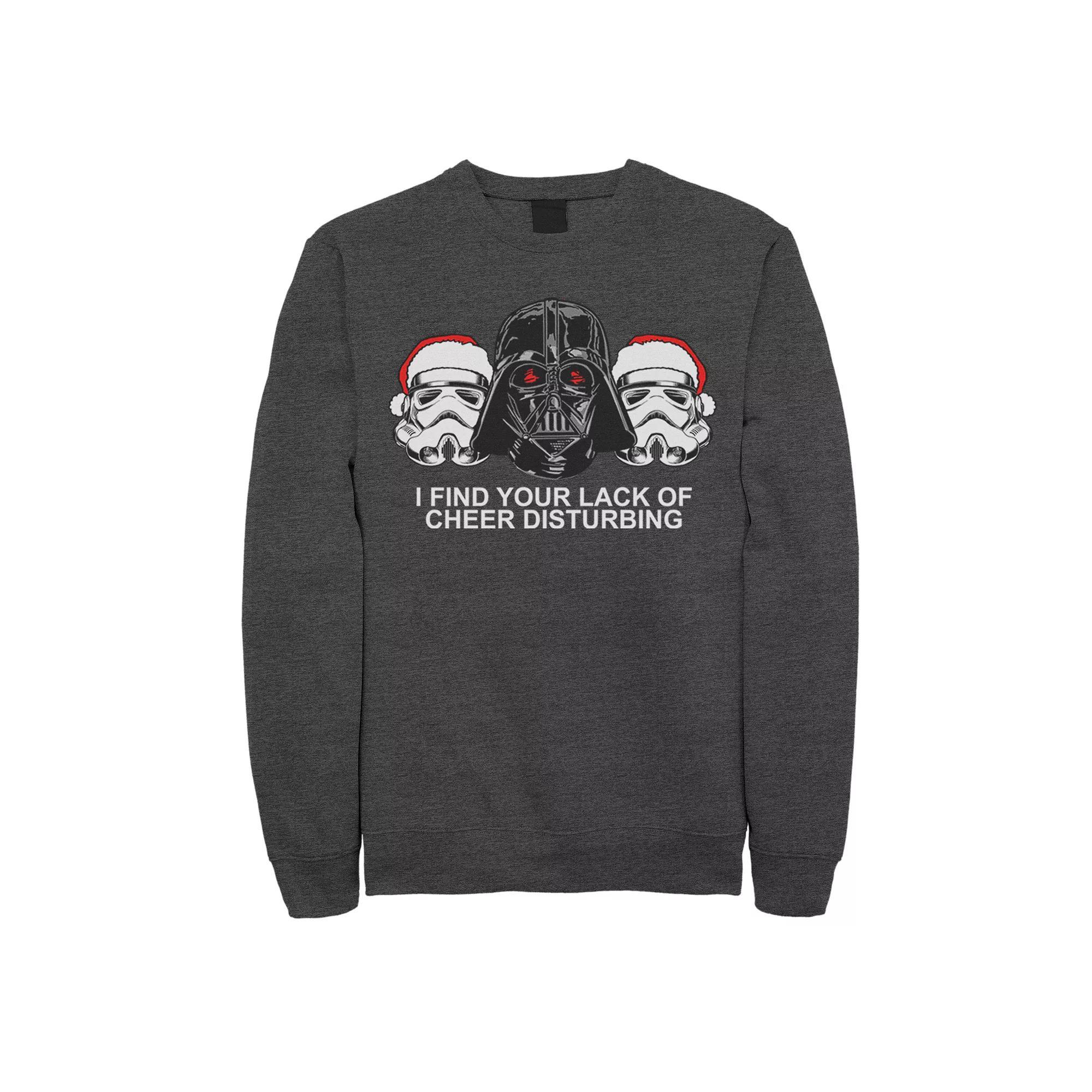 Men's Disney Frozen 2 Element Simple Text Stack Sweatshirt, Size: XL, Grey Heather Product Image