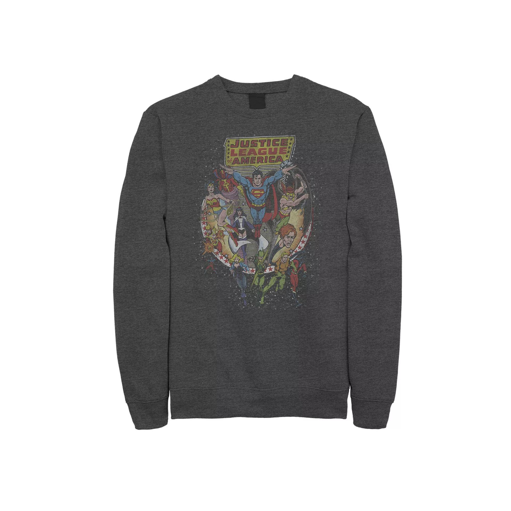 Men's The Legend Of Zelda Circle Emblem Logo Sweatshirt, Size: Large, Grey Heather Product Image