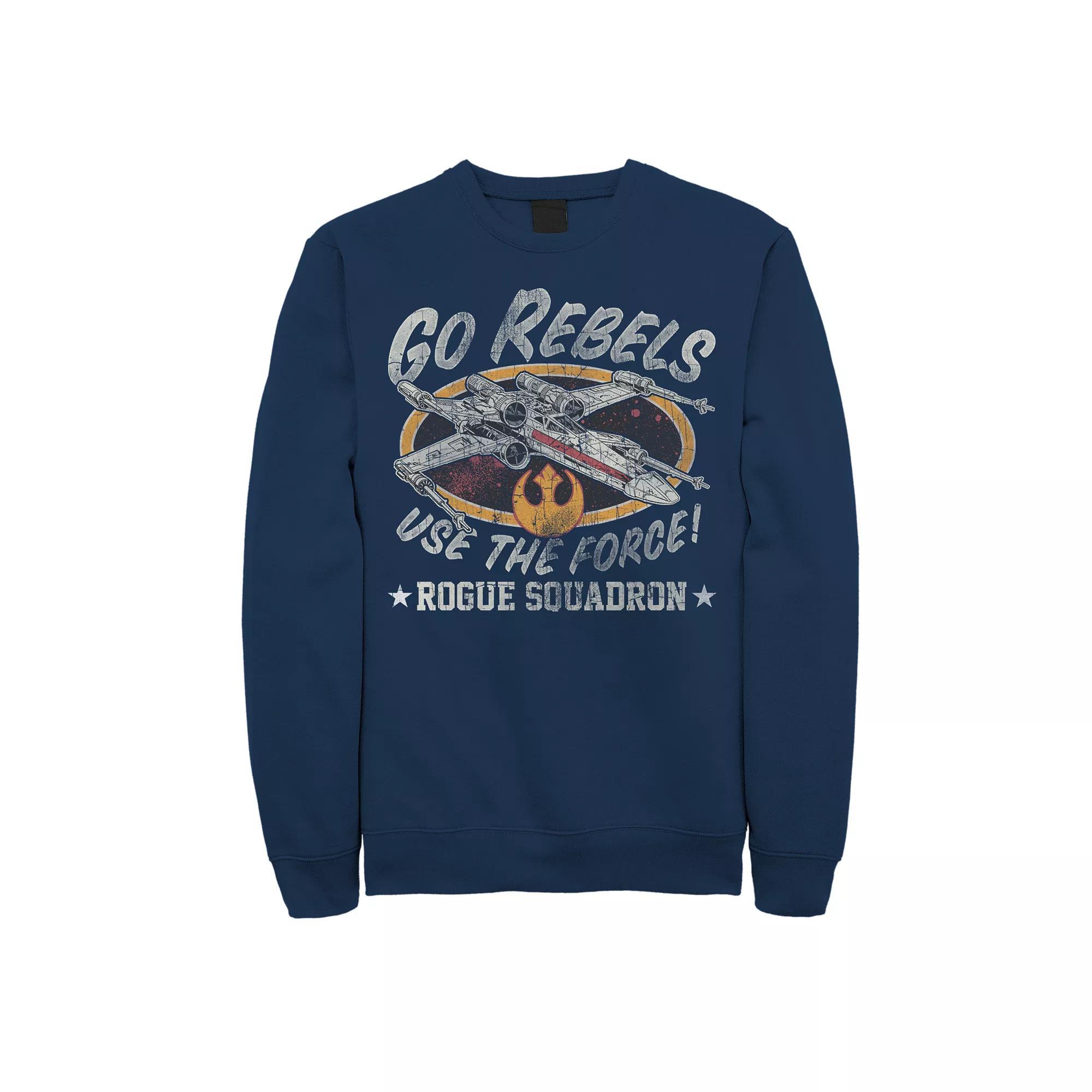 Men's Star Wars Rebels Sweatshirt, Size: Large, Blue Product Image