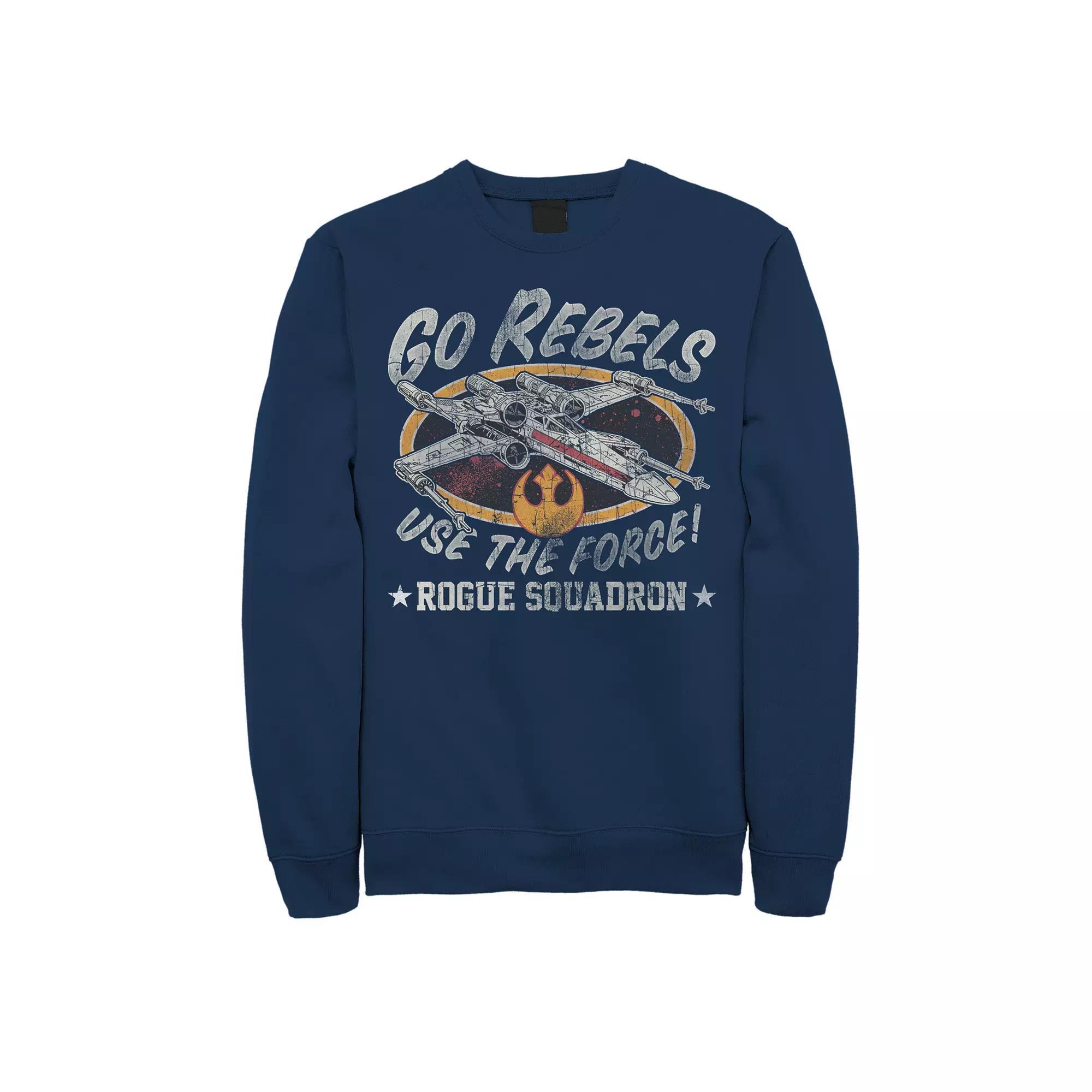 Men's Star Wars Rebels Sweatshirt, Size: Large, Blue Product Image