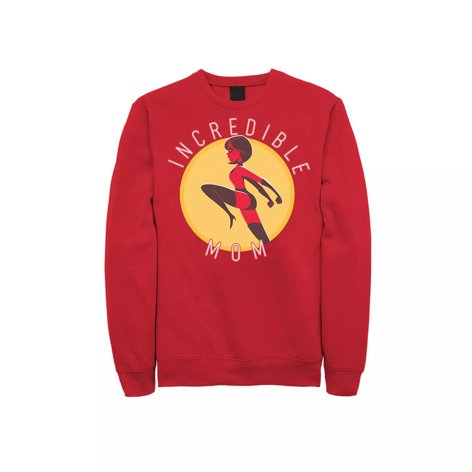 Disney / Pixar's The Incredibles 2 Elastigirl Men's Incredible Mom Sweatshirt, Size: Large Product Image