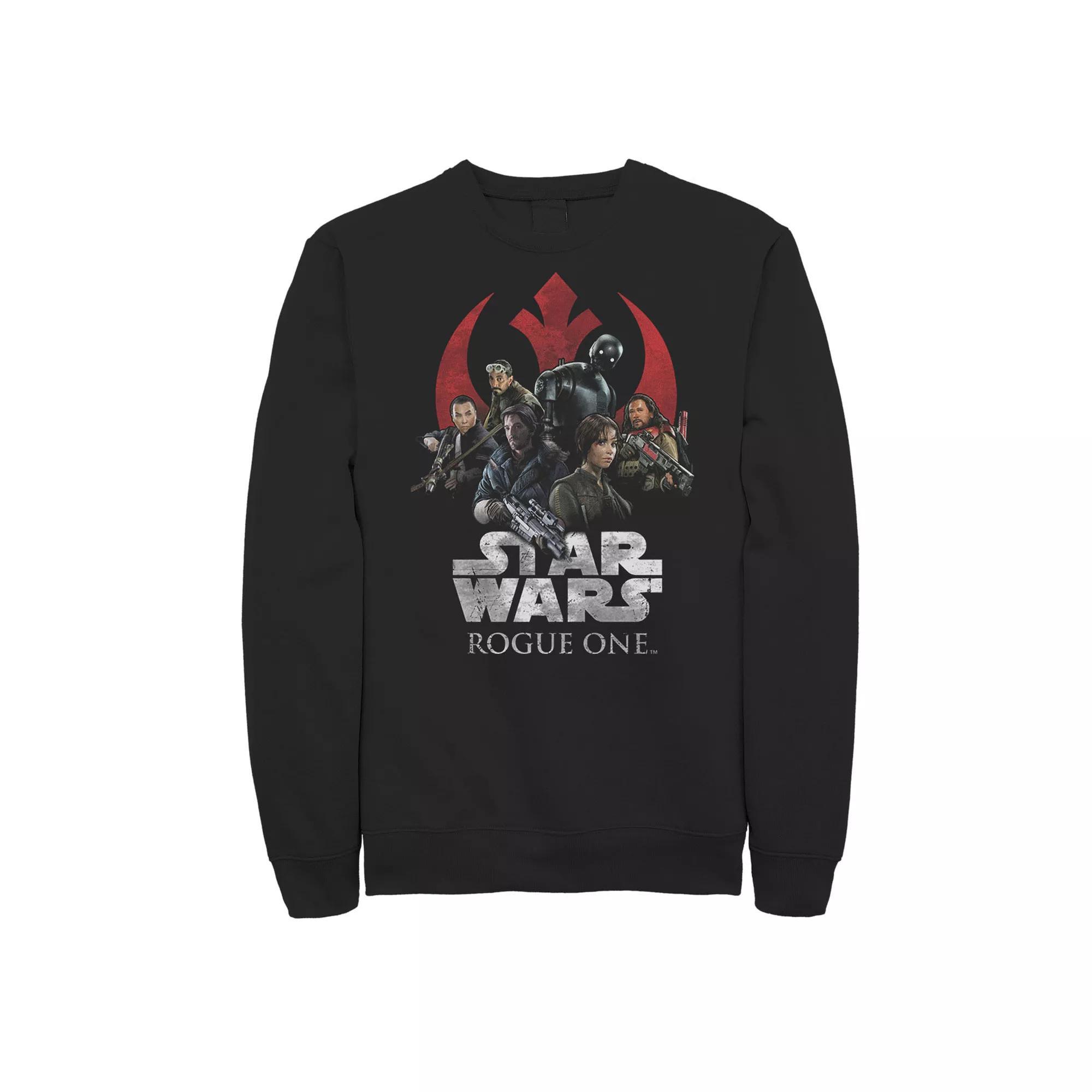 Men's Jurassic World T-Rex Roaring Constellation Sweatshirt, Size: XL, Black Product Image