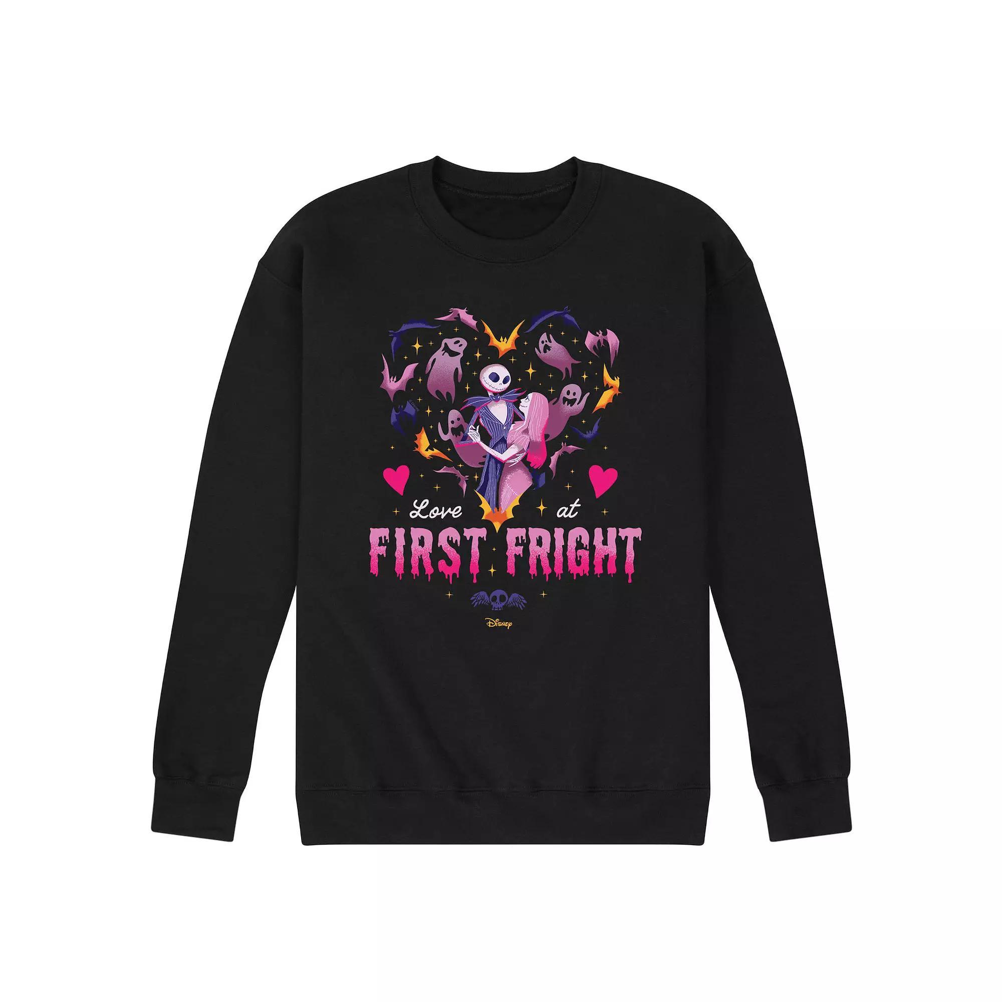 Disneys Nightmare Before Christmas Mens Love Fleece Sweatshirt Product Image