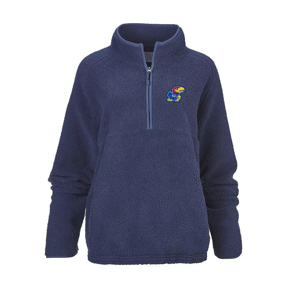 Women's Blue Kansas Jayhawks Everest Half-Zip Sweatshirt, Size: XS Product Image