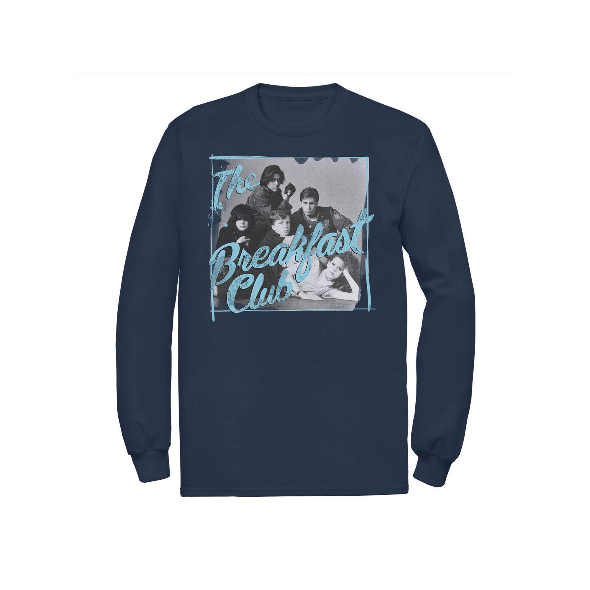 Men's Breakfast Club Group Portrait Tee, Size: Large, Blue Product Image