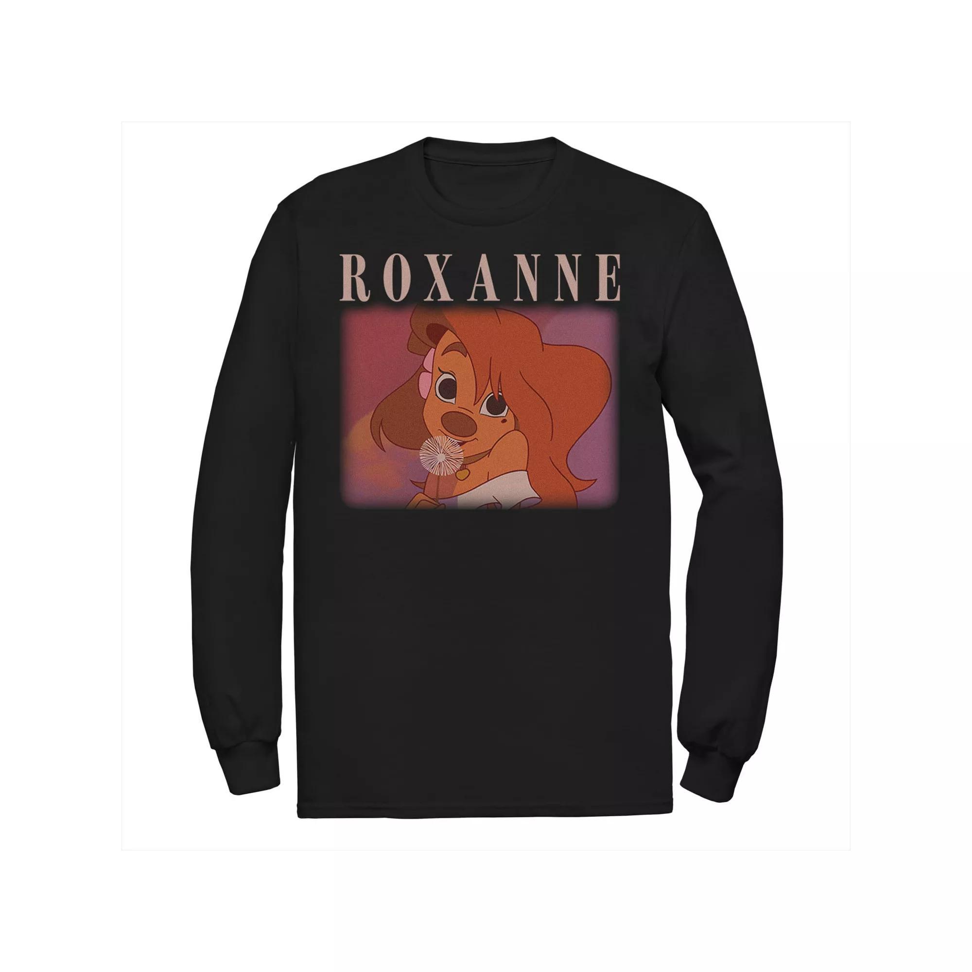 Big & Tall Disney A Goofy Movie Roxanne Portrait Graphic Tee, Men's, Size: Large Tall, Black Product Image