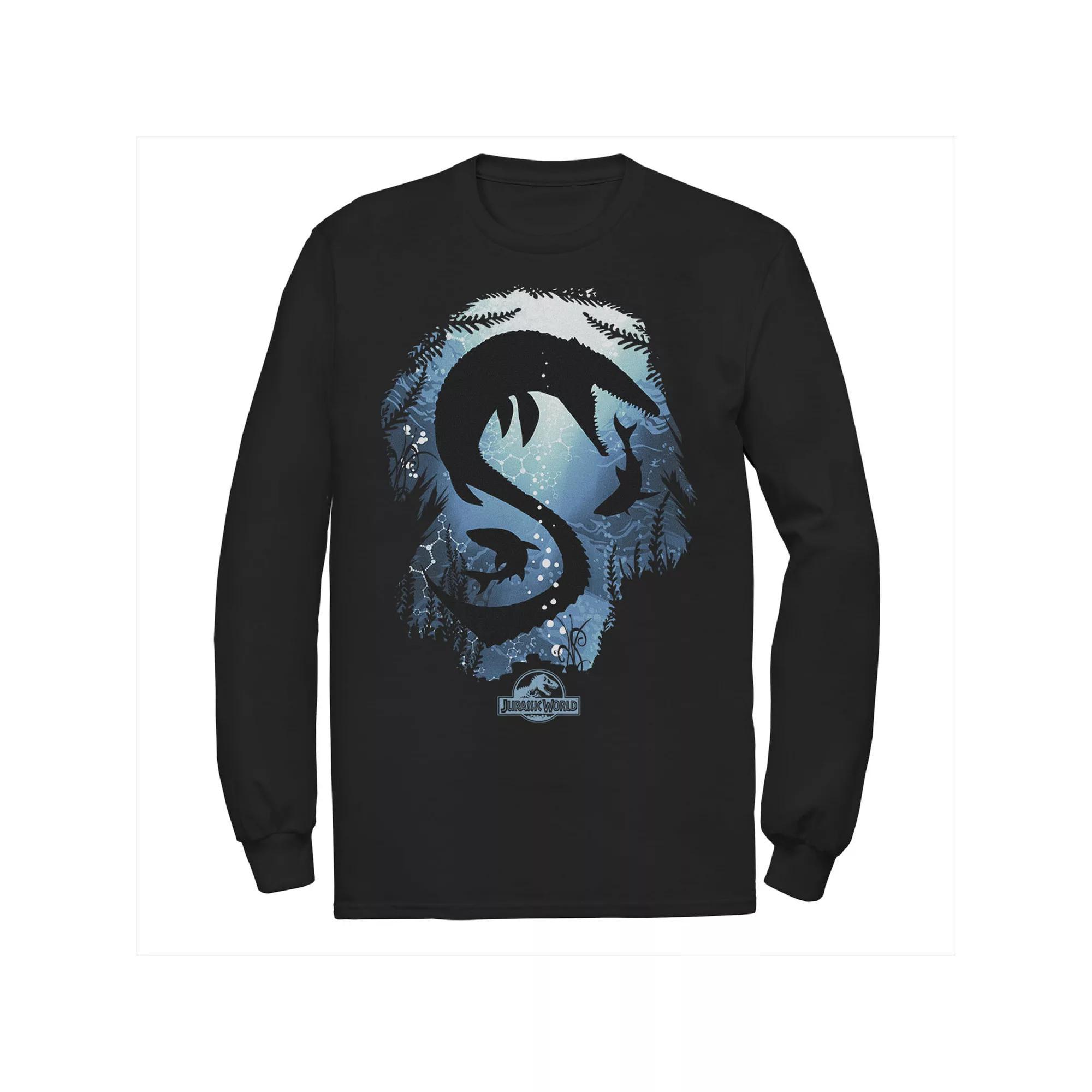 Men's Star Wars The Mandalorian The Child Curious Child Portrait Tee, Size: Large, Blue Product Image