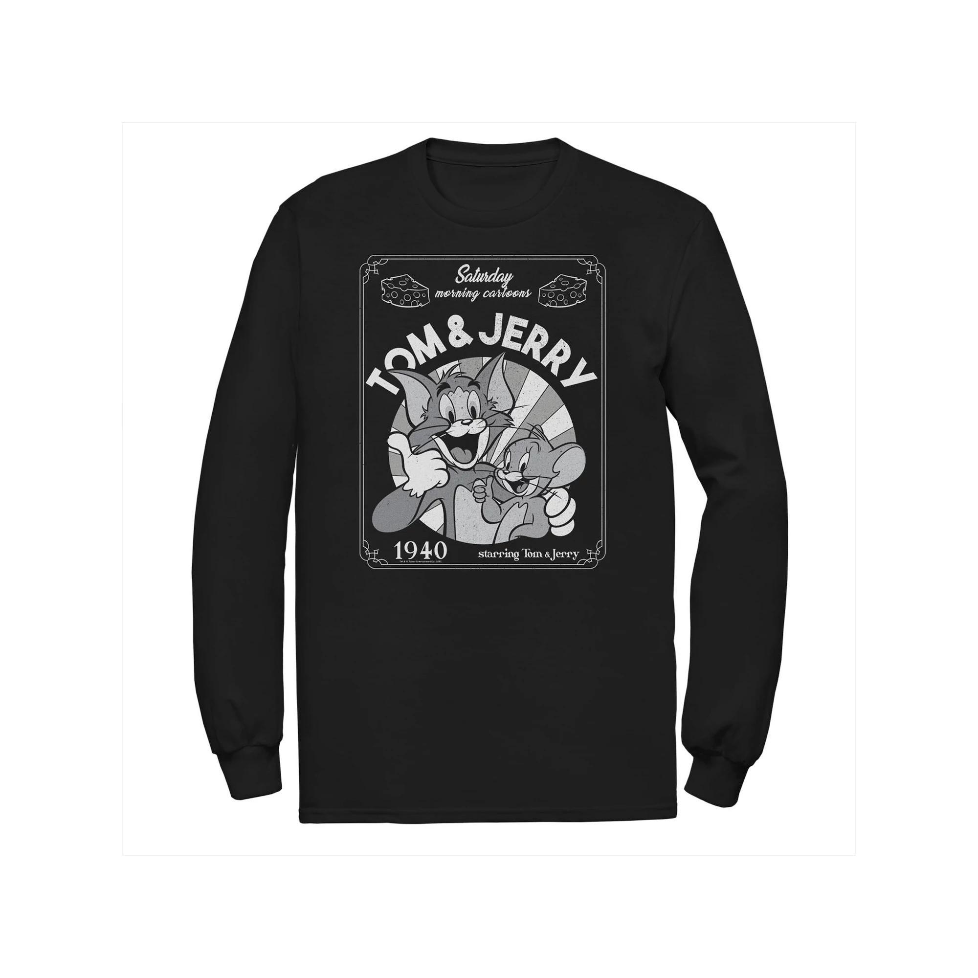 Mens NASA Simple Classic Circle Logo Long Sleeve Graphic Tee Product Image