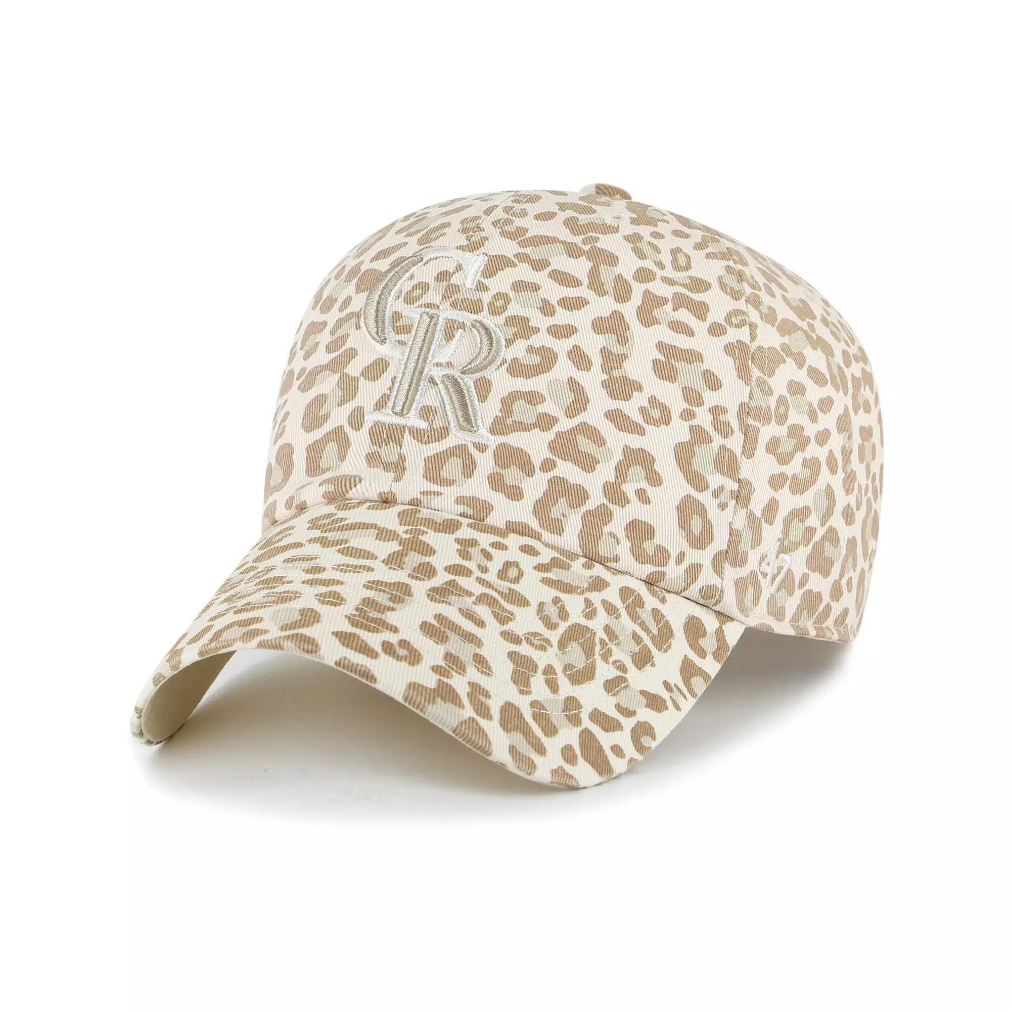 Womens 47 Natural Colorado Rockies Panthera Clean Up Adjustable Hat Product Image
