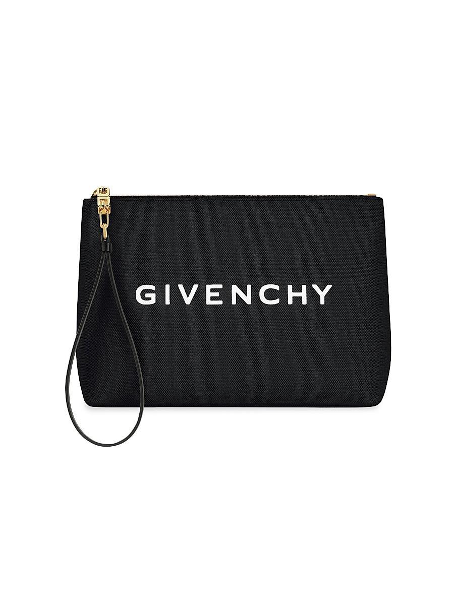 Womens Large Pouch In Canvas Product Image