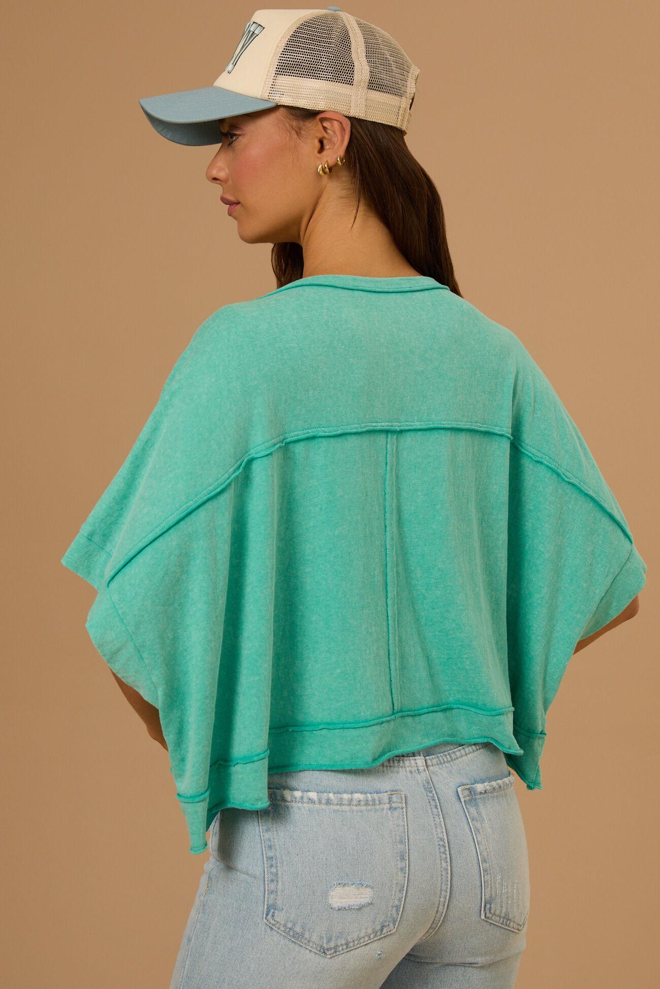 Khani Boxy Pocket Tee Product Image